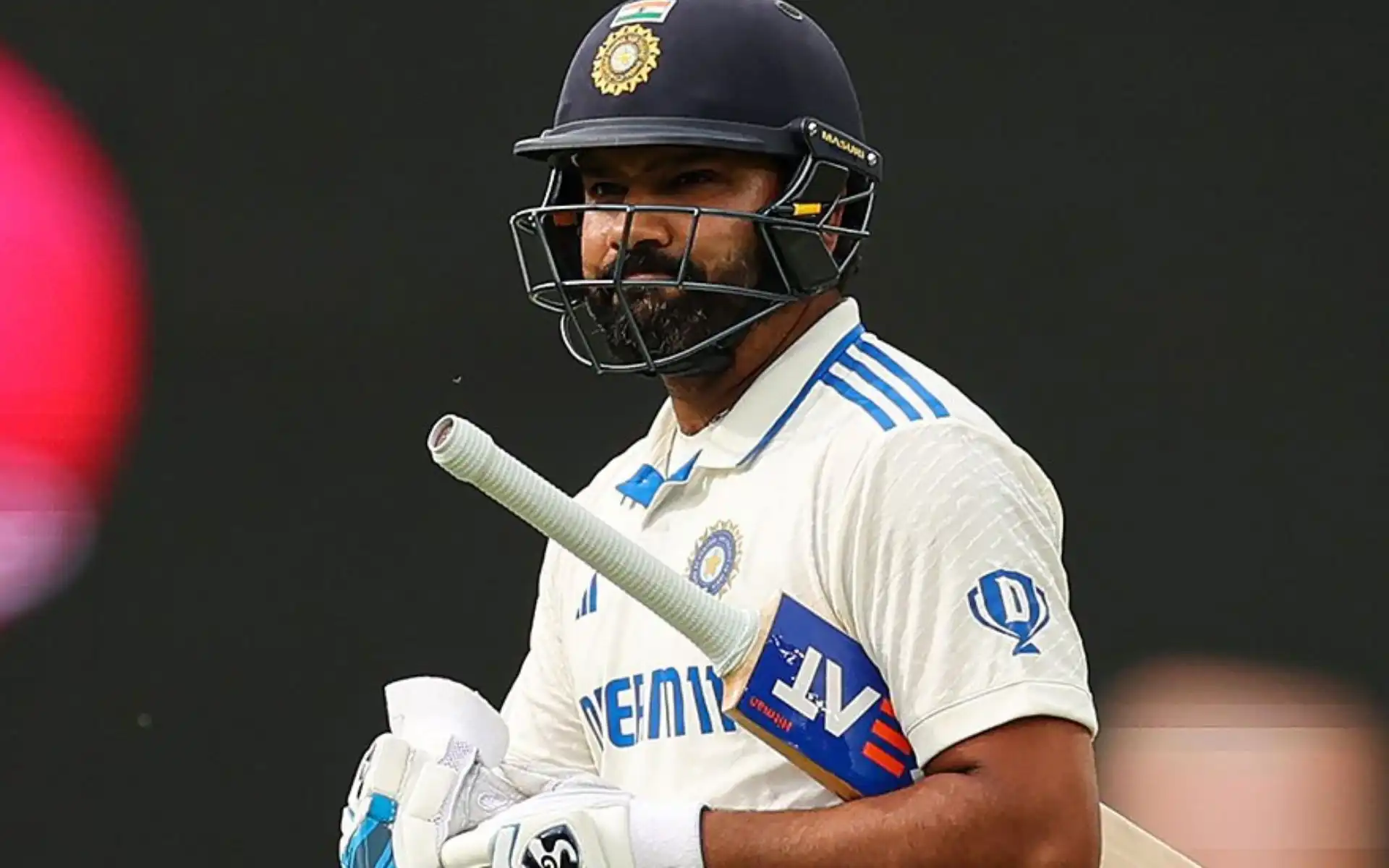 Rohit Sharma at number six in Adelaide [Source: @sujeetsuman1991/X.com]