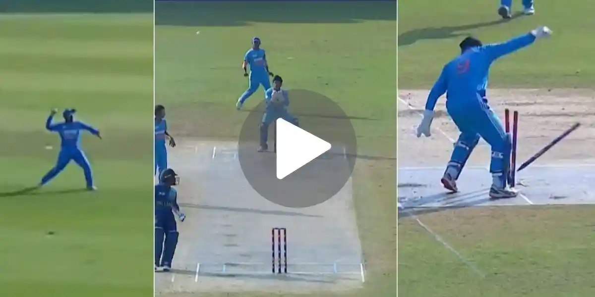 [Watch] India Captain Mohamed Amaan Pulls Off Unreal Run-Out Vs Sri Lanka In U19 Asia Cup