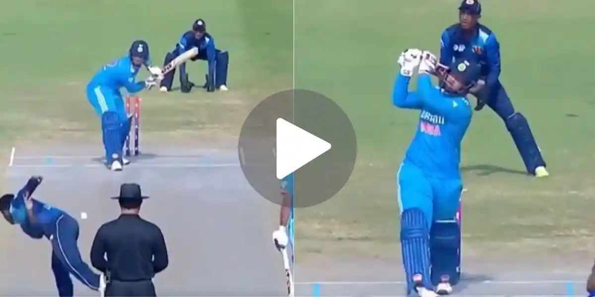 [Watch] 6, 6, 4, 6 - Vaibhav Suryavanshi Goes Berserk During 31-Run Over In U19 Asia Cup