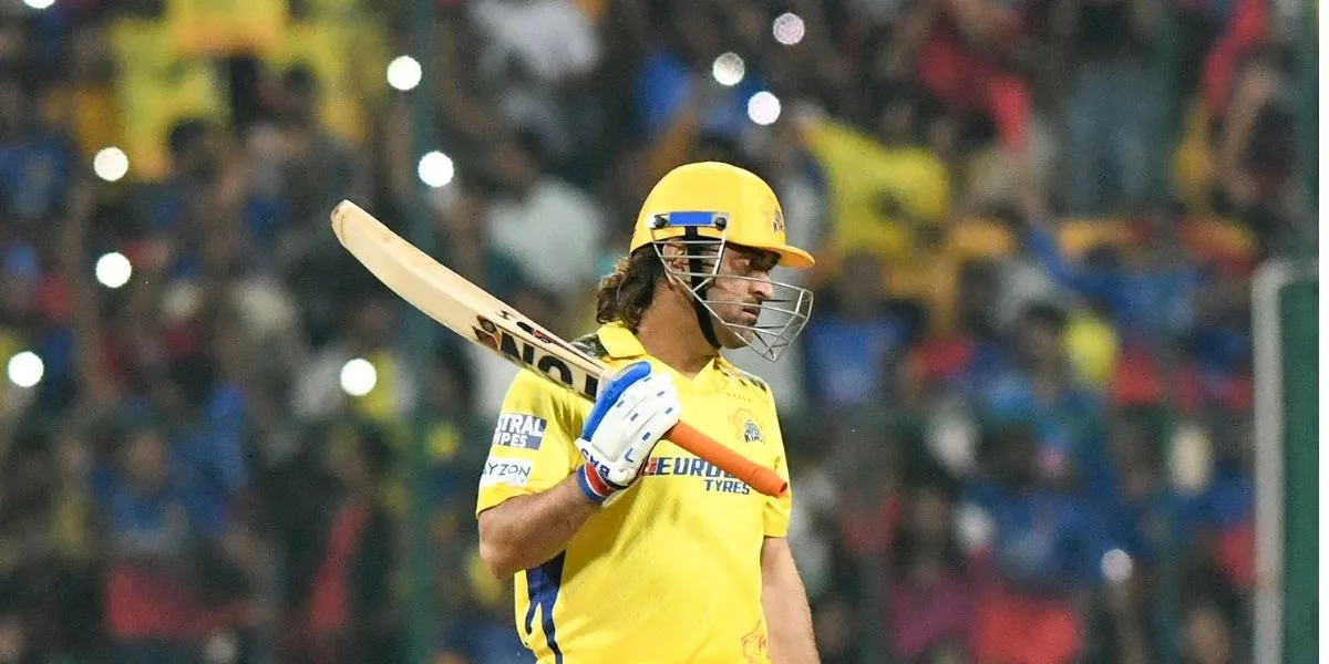 MS Dhoni in IPL 2024 (Source:@mufaddal_vohra)