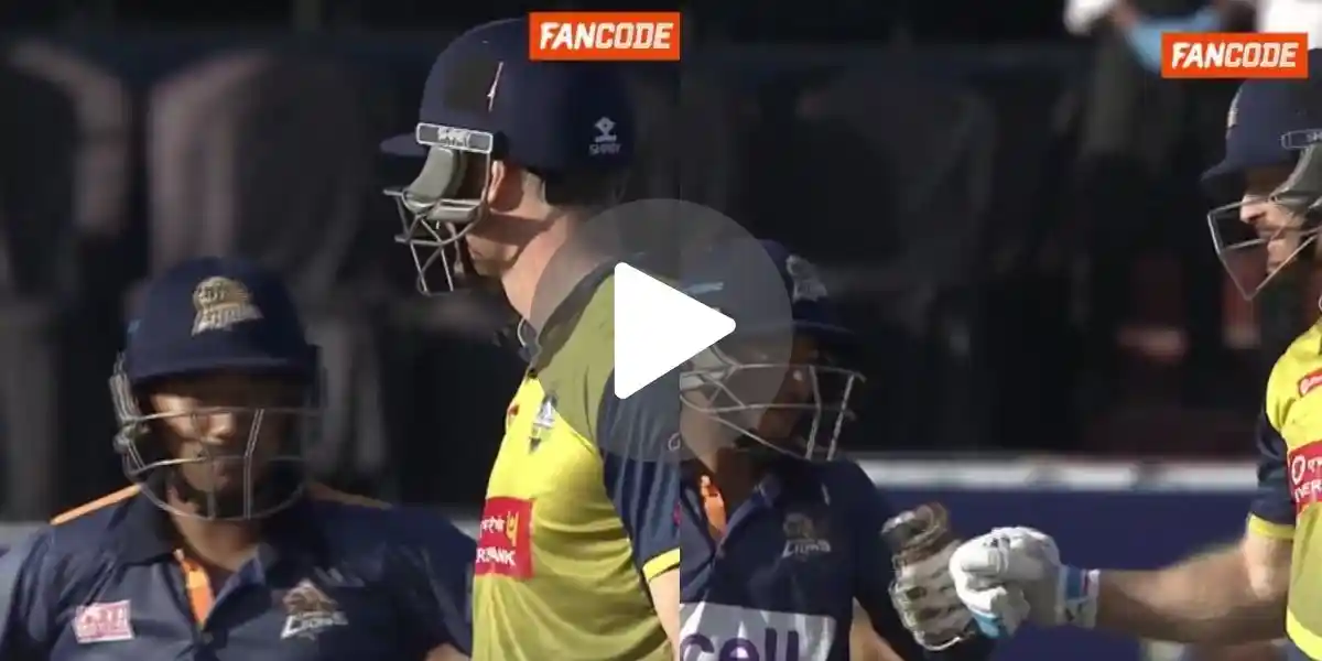 [Watch] 'Big Fan Sir' - Martin Guptill Left In Awe As Arjun's Gesture Wins Hearts In NPL