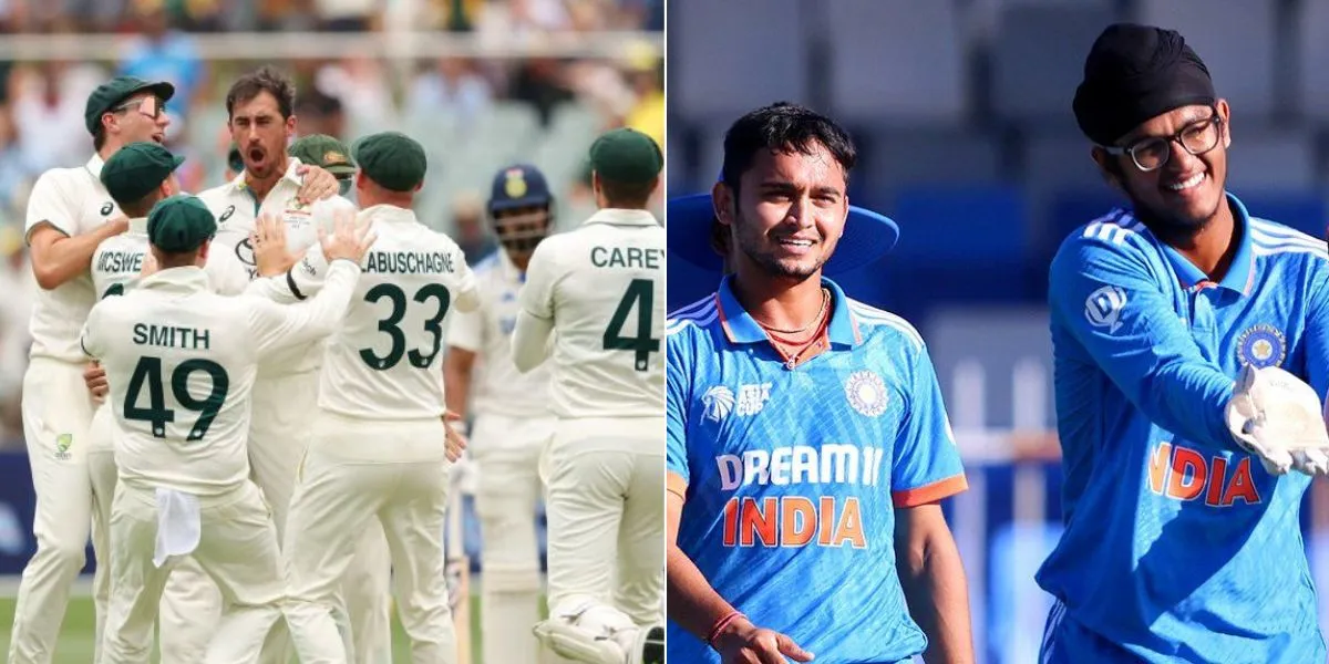 Australia and India U19 team [Source: @Johns, @BCCI/x]