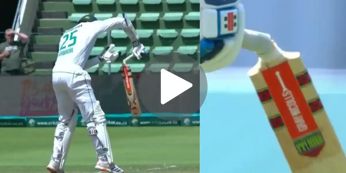 [Watch] Kumara's Fire-Spitting Delivery Breaks Rabada's Bat In SA vs SL 2nd Test