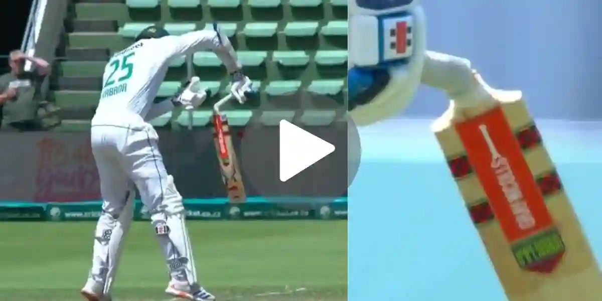 [Watch] Kumara's Fire-Spitting Delivery Breaks Rabada's Bat In SA vs SL 2nd Test