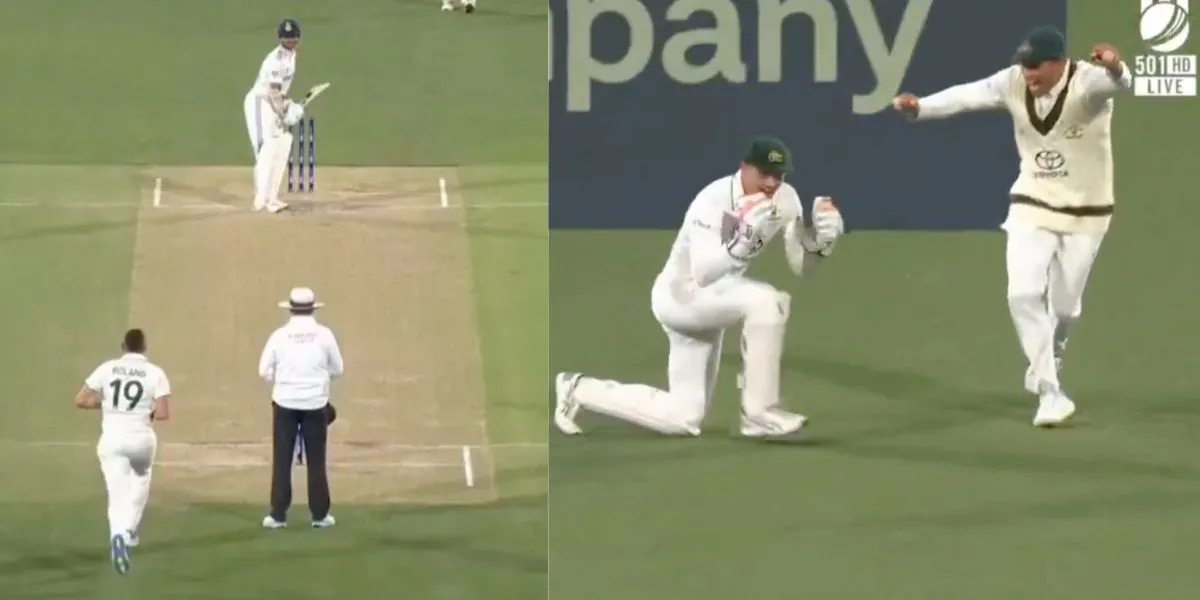  Jaiswal Fails as Boland takes his wicket (Source:@cricketcomau,x.com)