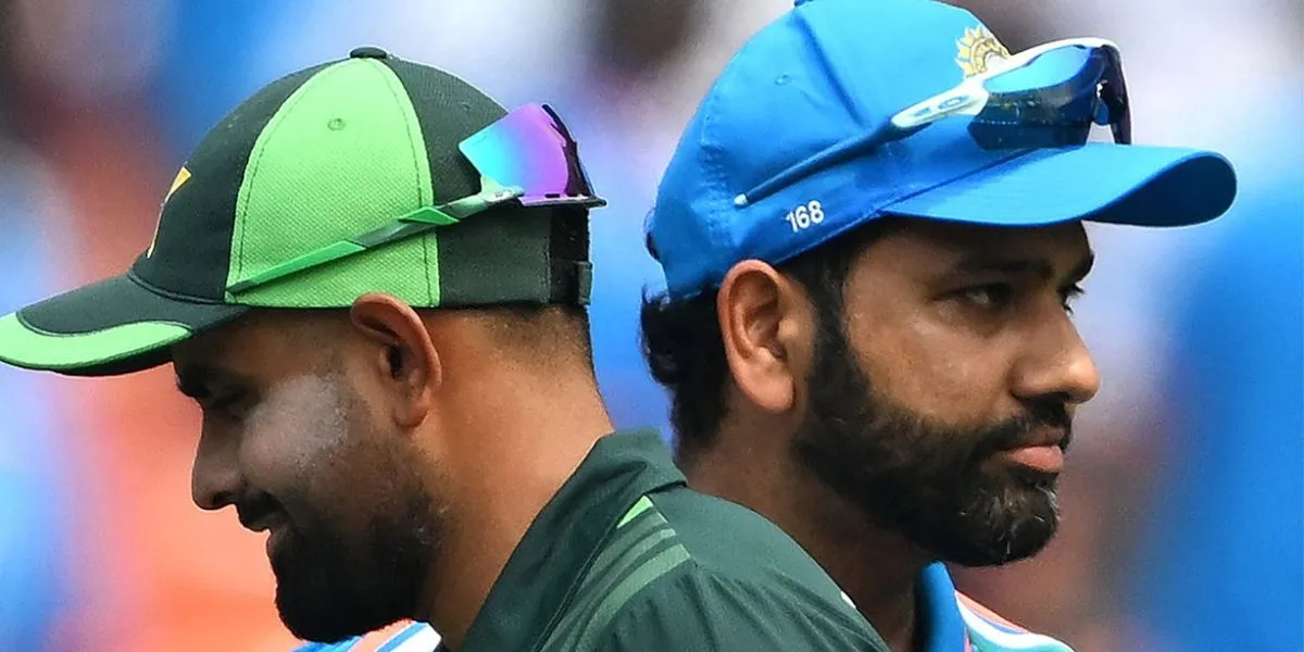 Babar Azam and Rohit Sharma (Source: @CricCrazyJohns/X.com)