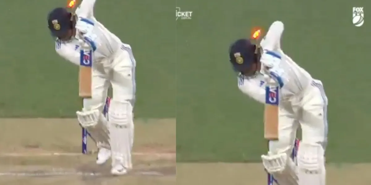 Shubman Gill departs vs Australia (Source:@cricketcomau,x.com)