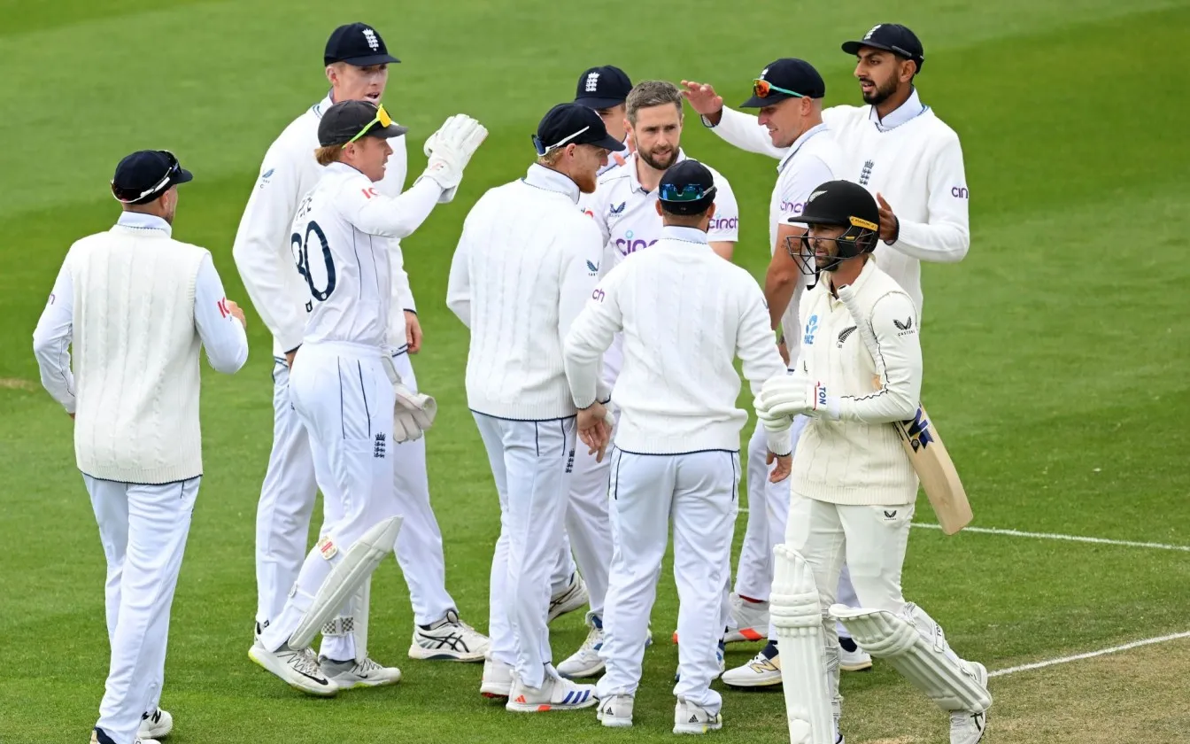 England beat New Zealand in second Test to win the 3-game series with 2-0 lead [Source: @englandcricket/X.com]