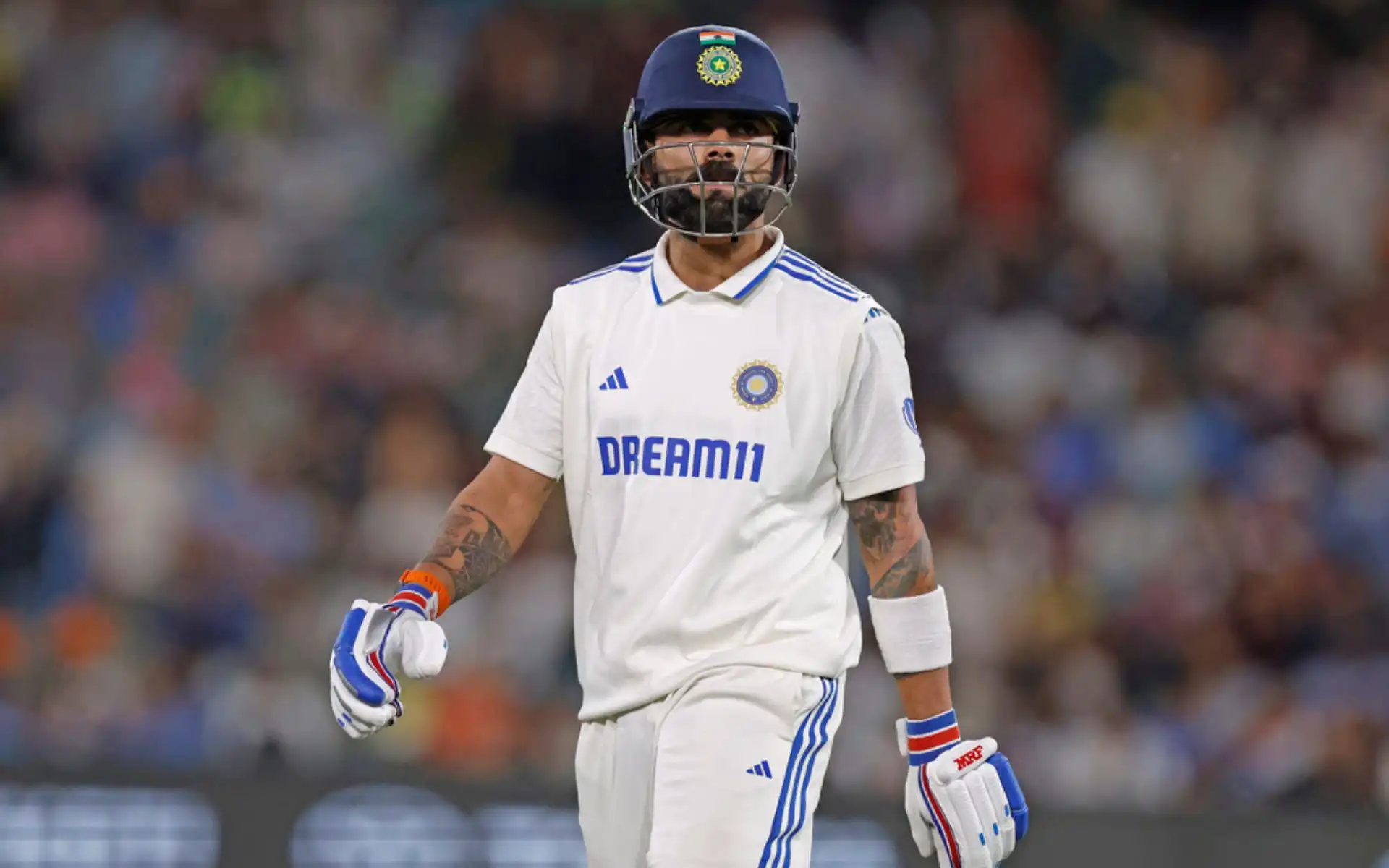 Virat Kohli in 2nd Test vs Australia (Source:AP Photos)