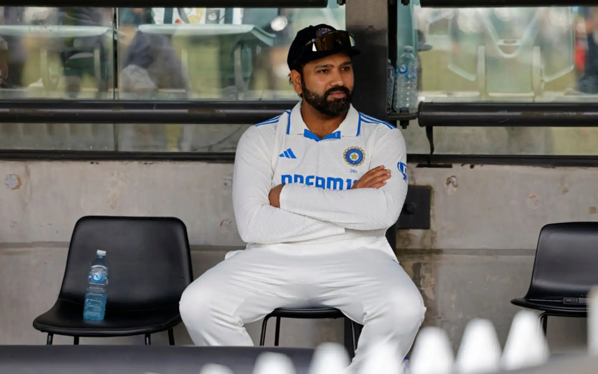 Rohit Sharma after losing the 2nd Test [Source: AP Photos]