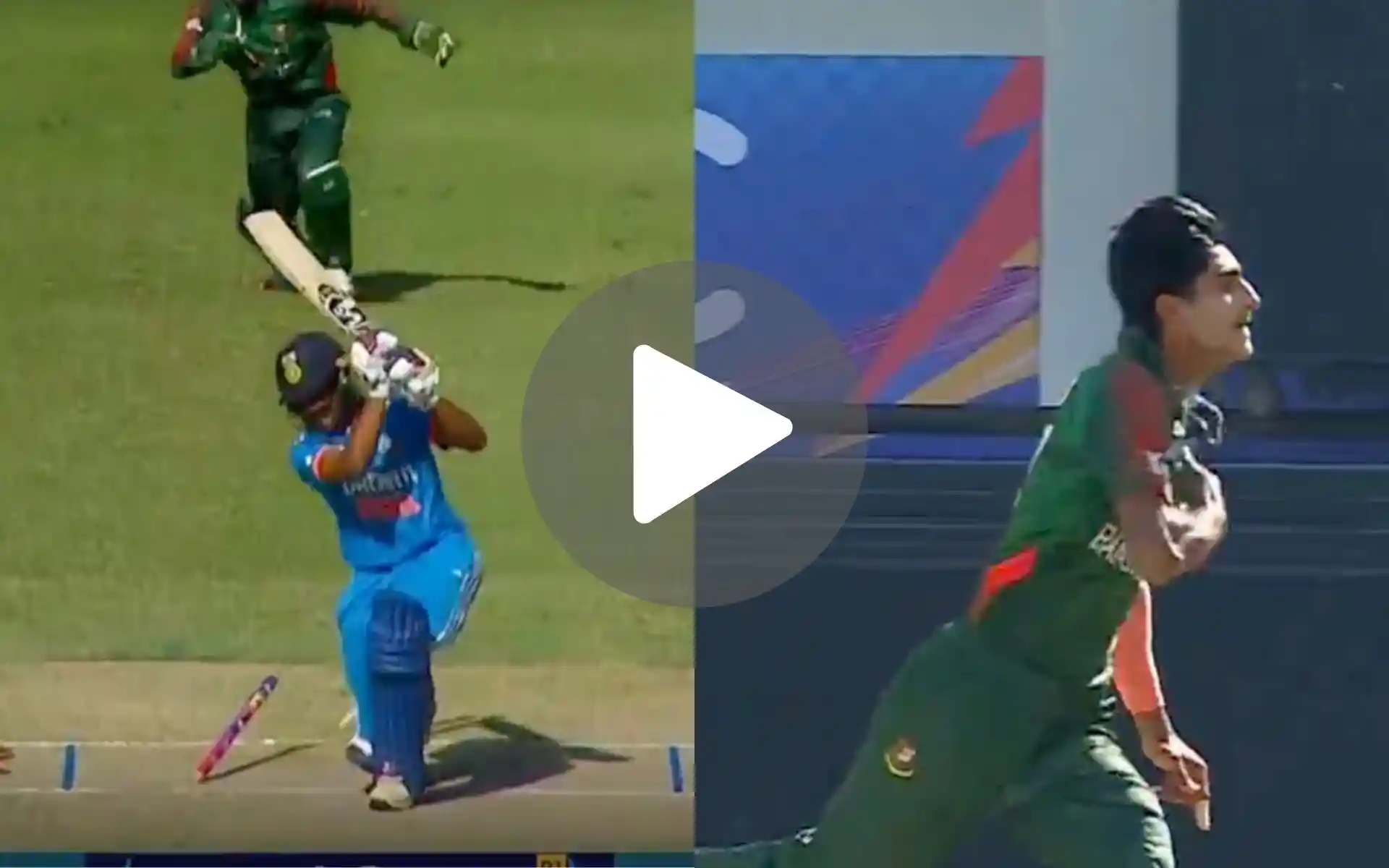 [Watch] Ayush Mhatre Castled As Bangladesh Pacer Recreates Naseem Shah's Iconic Celebration