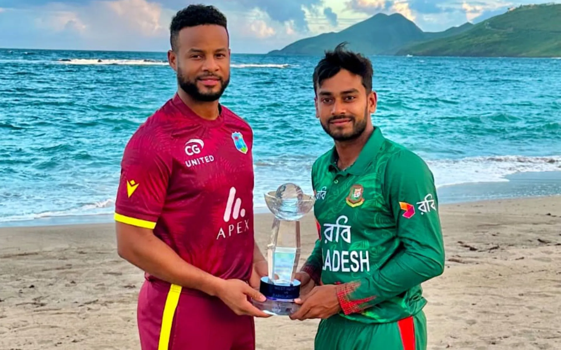 West Indies will face Bangladesh in their first ODI encounter on December 8 [Source: @BCBtigers/X.com]