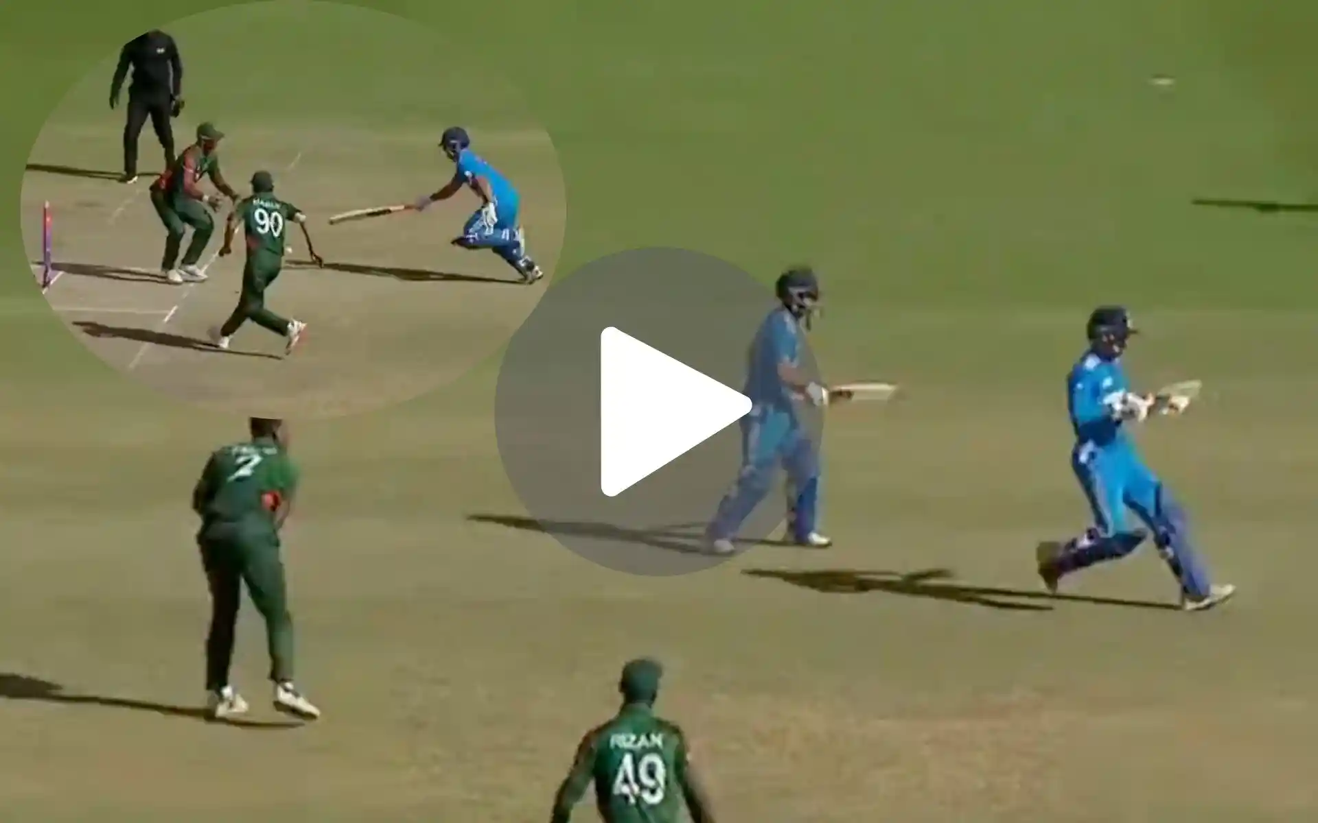 [Watch] Bangladesh U19 Commit Comedy Of Errors; India Get Lifeline In Asia Cup Final