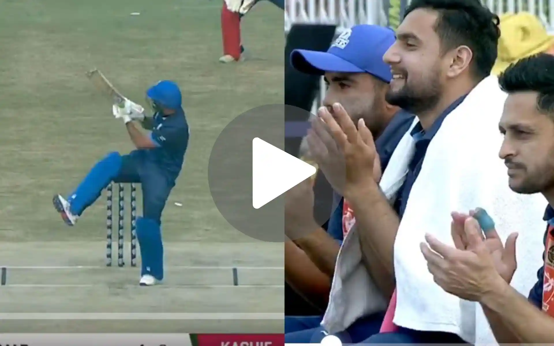 [Watch] Shades Of Saim Ayub As Umar Siddique Blasts Spectacular No-Look Six In Pakistan