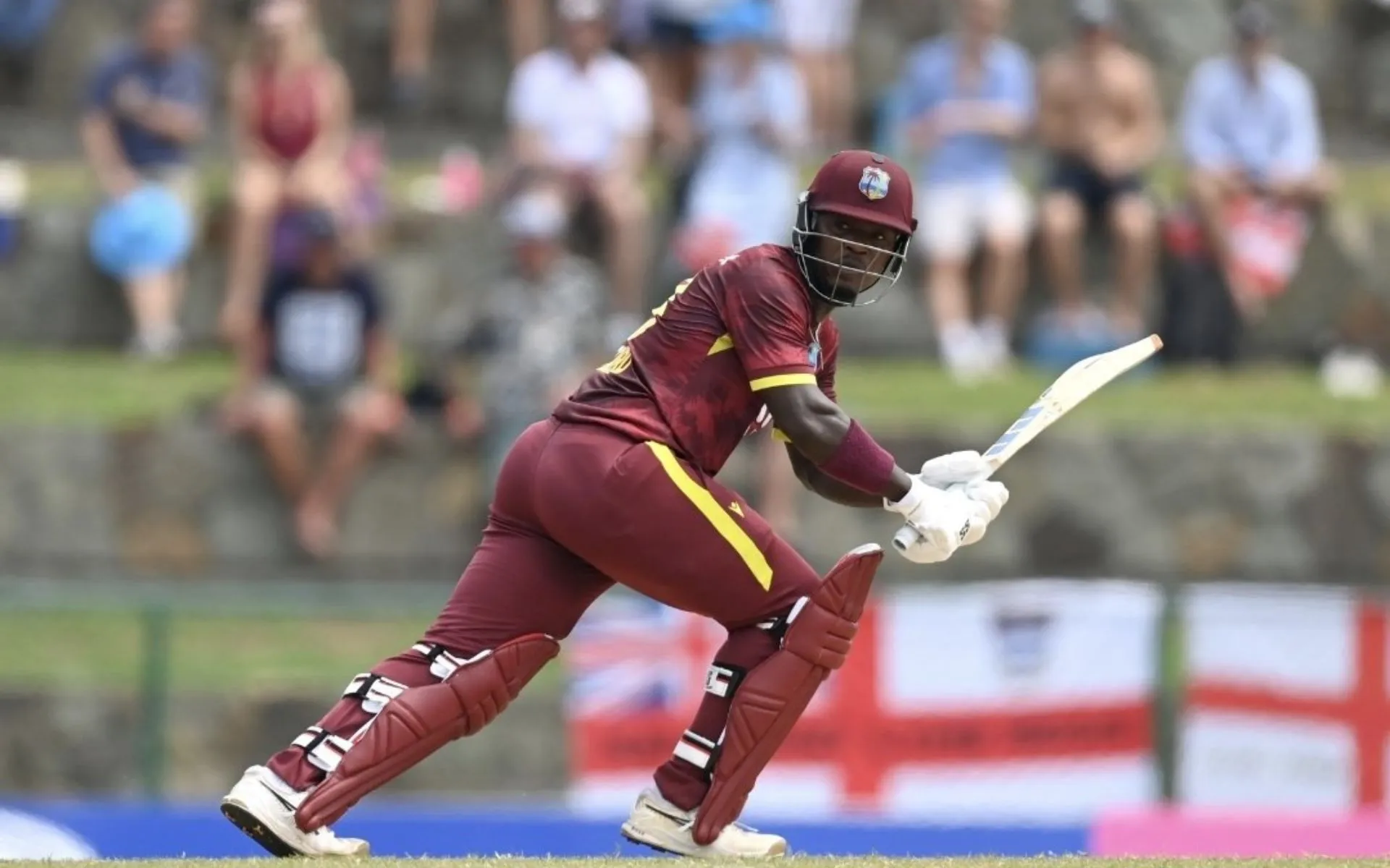 Rutherford slammed a brilliant ton [Source: @VikasYadav66200/X.Com]
