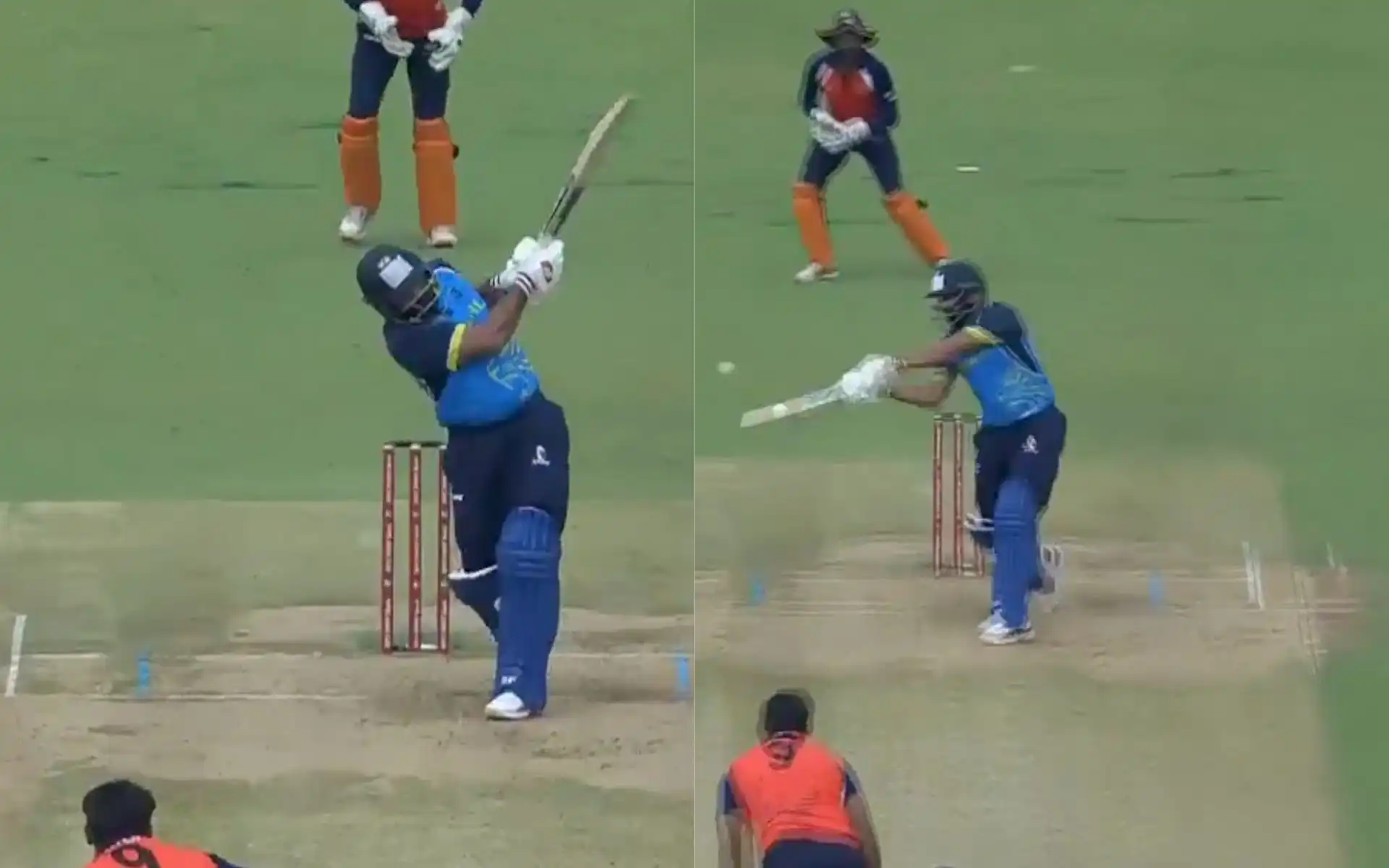 Mohammed Shami shines with bat in SMAT 2024 [Source: @BCCIdomestic/X.com]