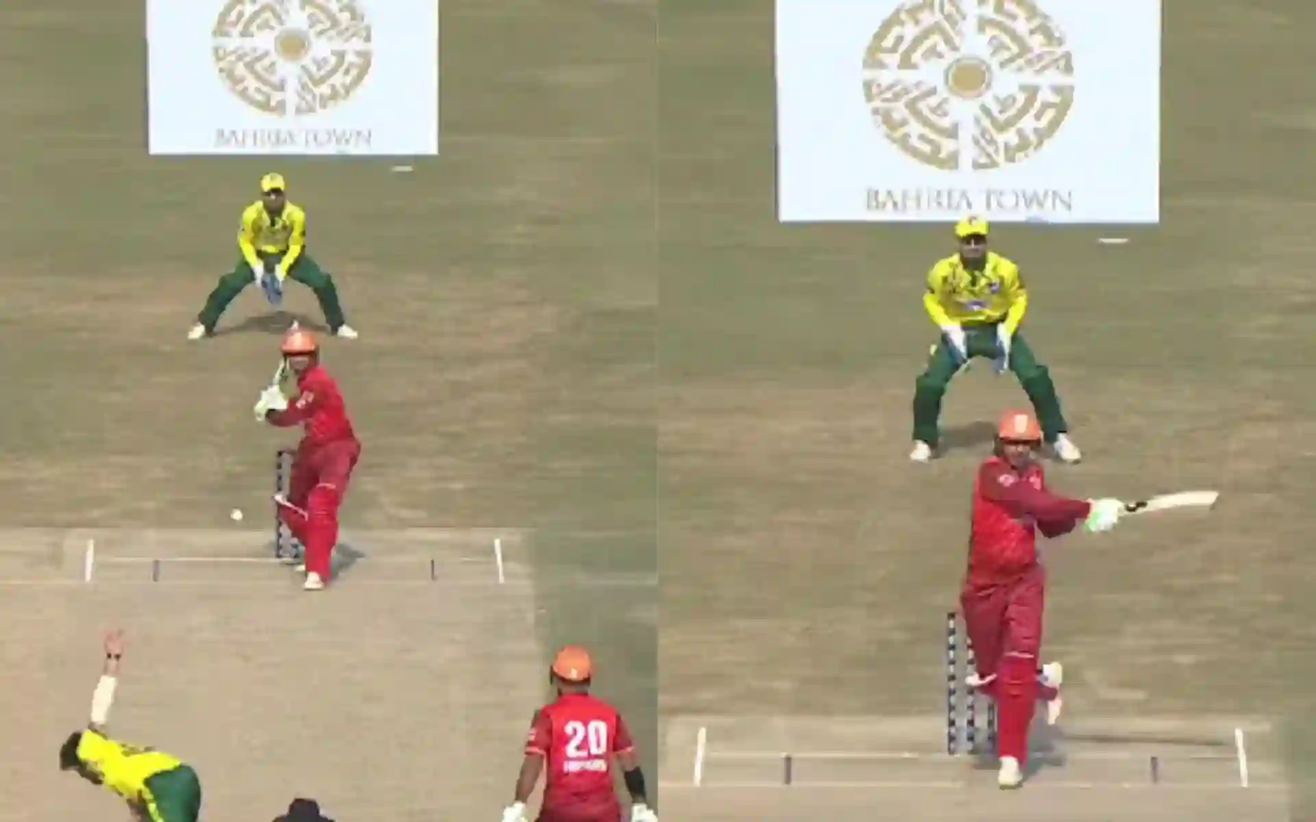 Shoaib Malik smashed a sensational pull shot [Source: @championscuppcb/x.com]