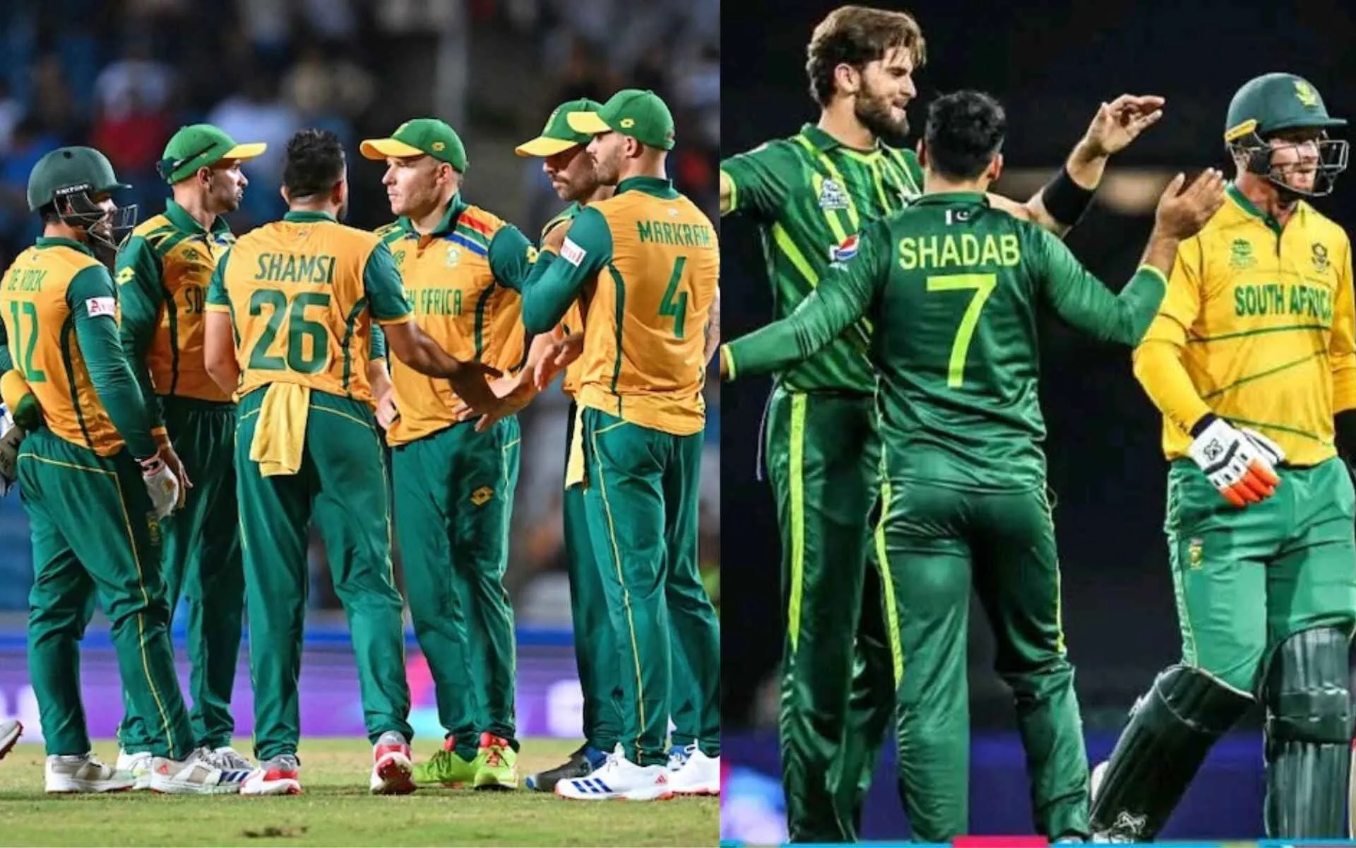 Pakistan will take on South Africa in T20I's (Source:@CallMeSheri1,x.com)