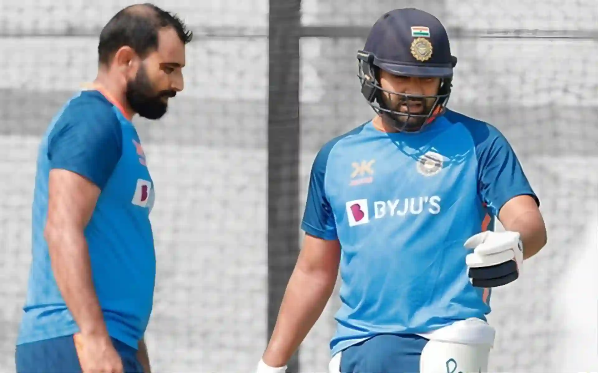 Shami and Rohit - (Source:@Johns/X.com)