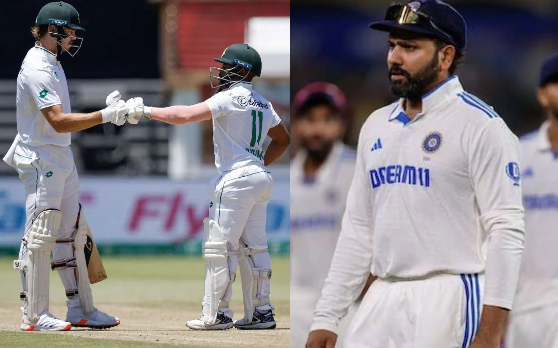 South Africa and Rohit - (Source:@Johns/X.com)