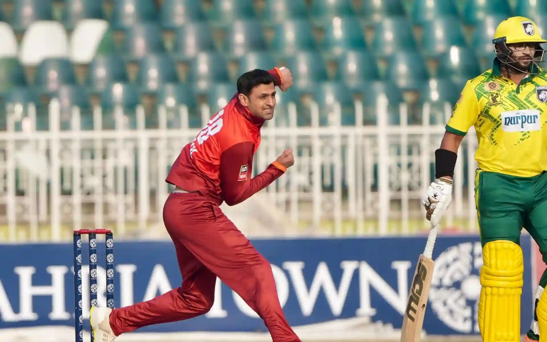 Shoaib Malik & Imam-ul-Haq in action [Source: @ABLStallions/x.com]