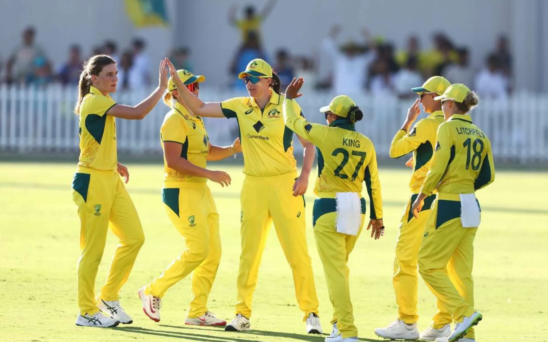 Australia Women's Dominance in the Second ODI (Source: @vmani326/x.com)