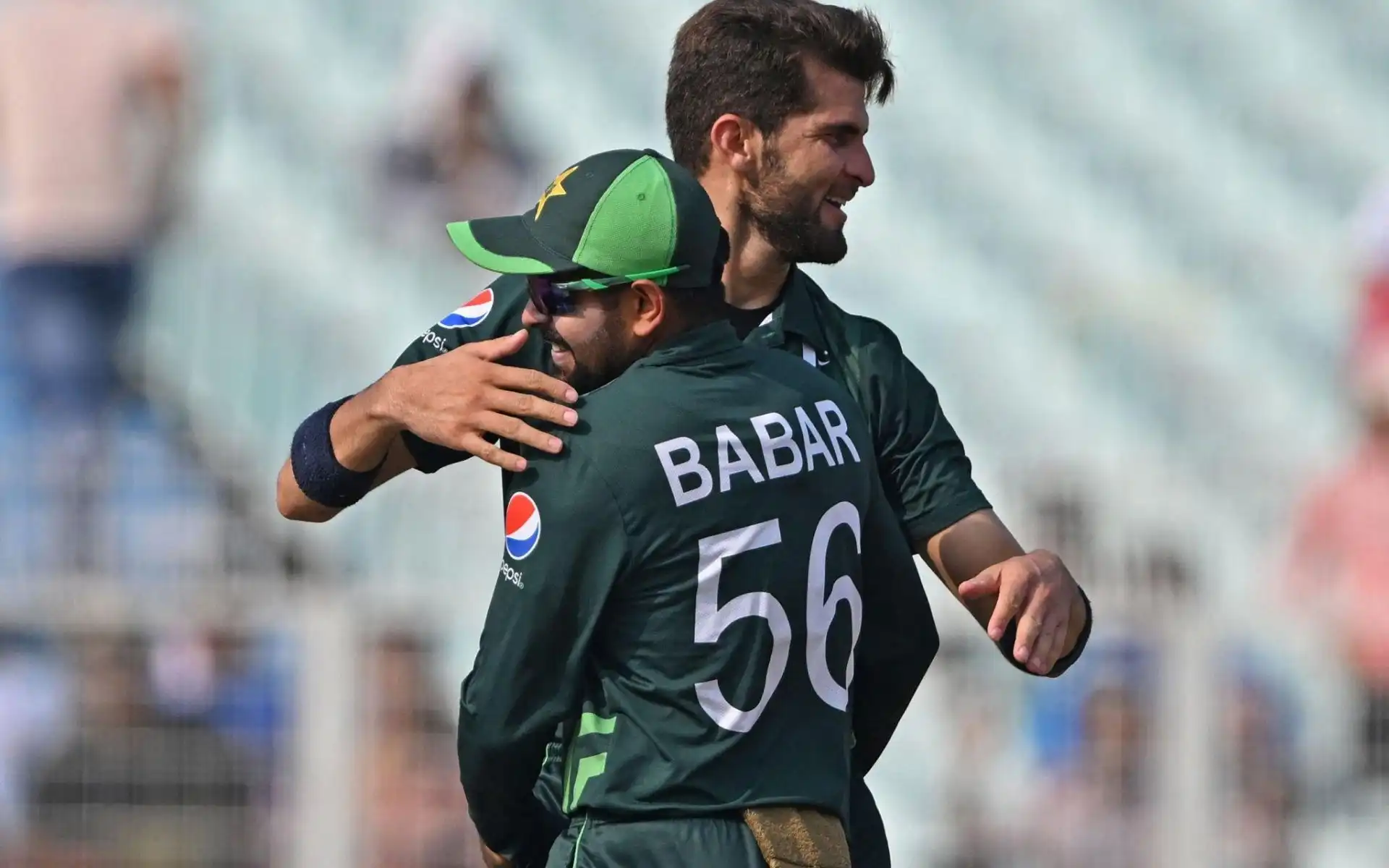 Shaheen Afridi and Babar Azam (Source:@@CricCrazyJohns/X.com)