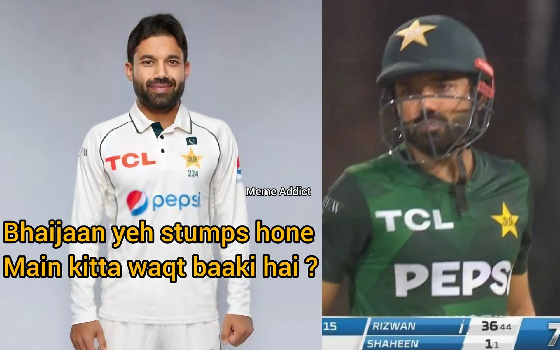 Mohammad Rizwan trolled by fans after Pakistan defeat [Source: @DilSeMemes, @Pallavi_paul21/x]