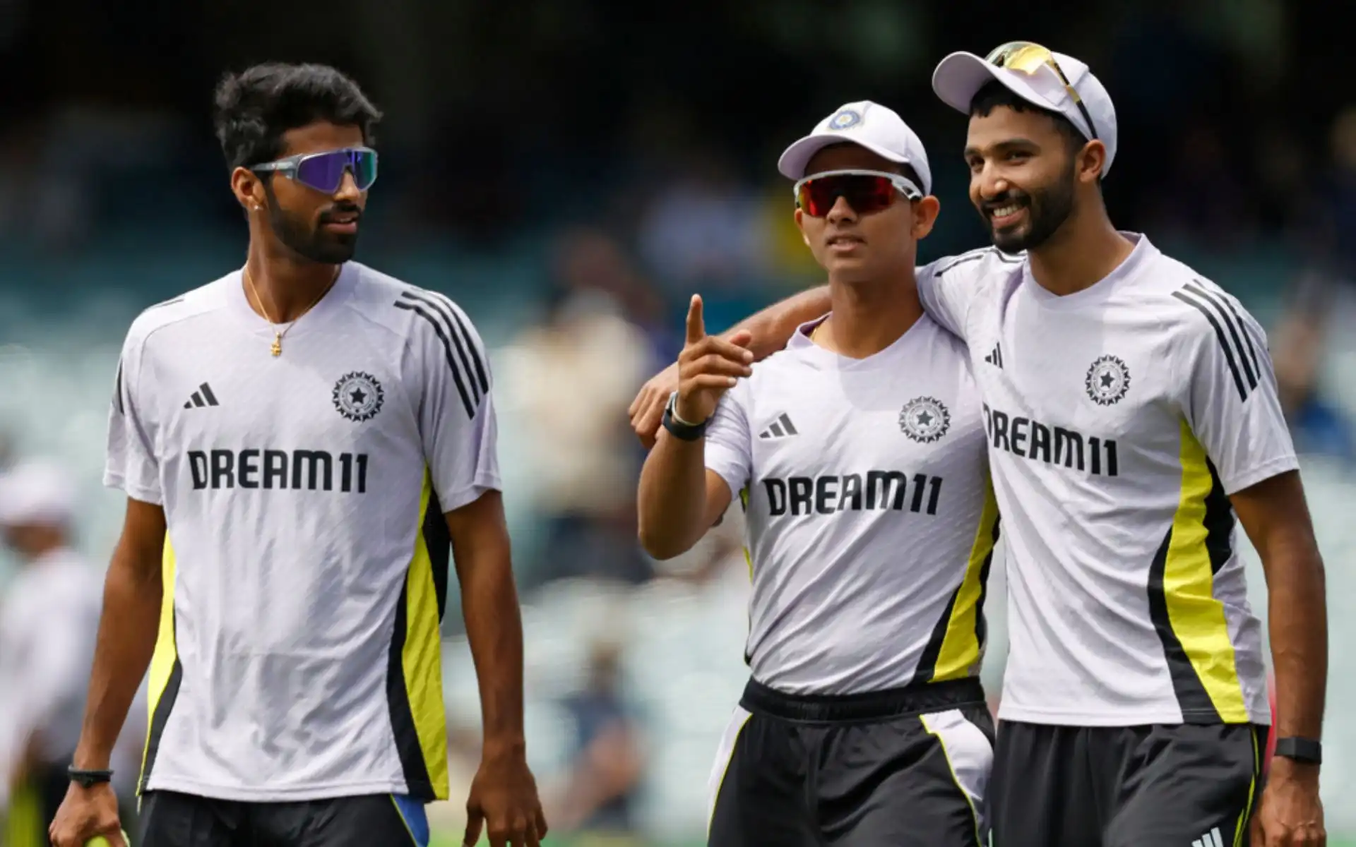 Team India youngsters share a light moment [Source: AP]