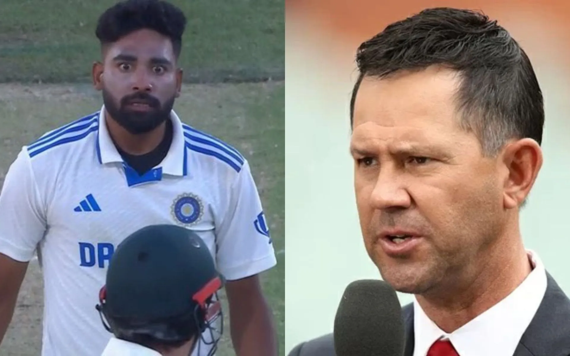 Ponting Backs Siraj for Adelaide spat [Source: @Gauravkheterpal/X.com]