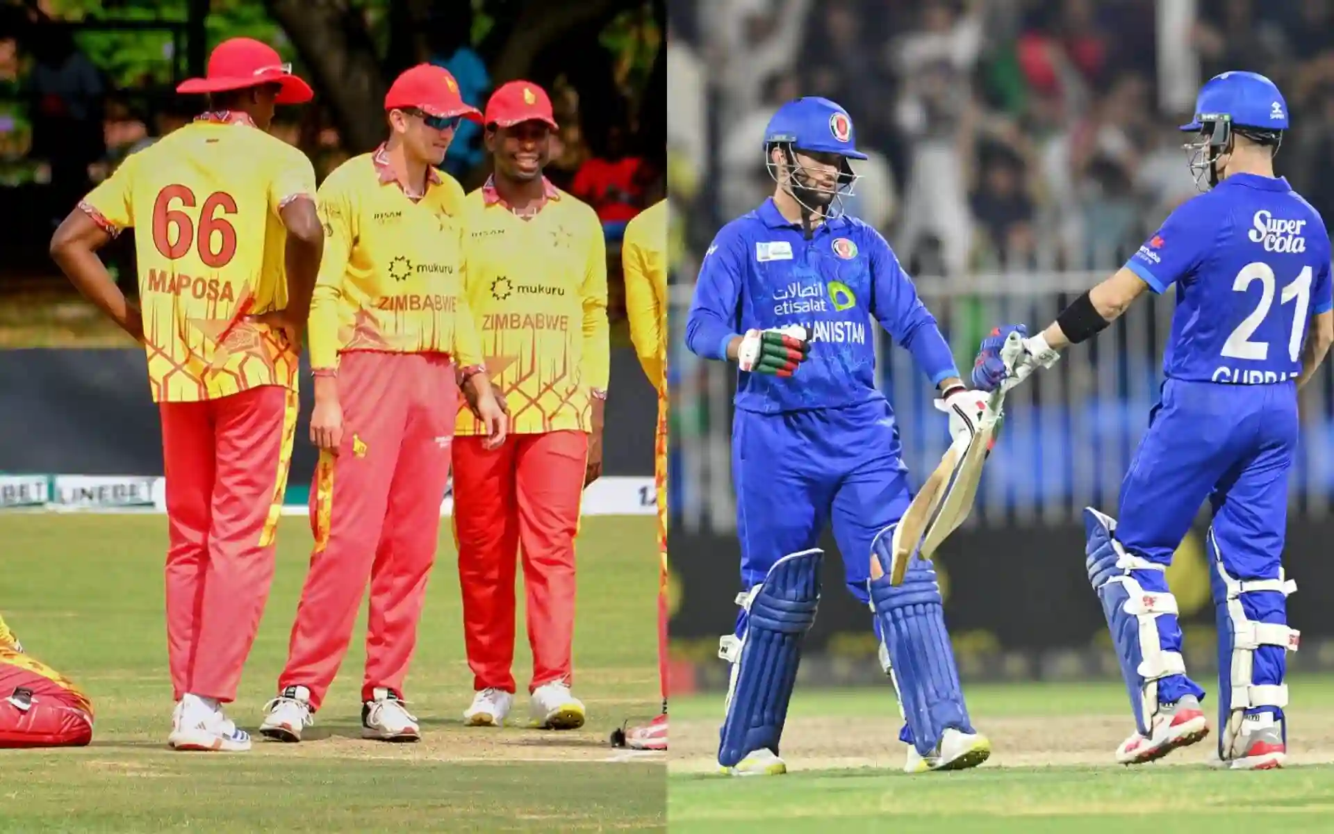 ZIM vs AFG 1st T20I Fantasy Tips [Source: @ZimCricketv/X, @ACBofficials/X]
