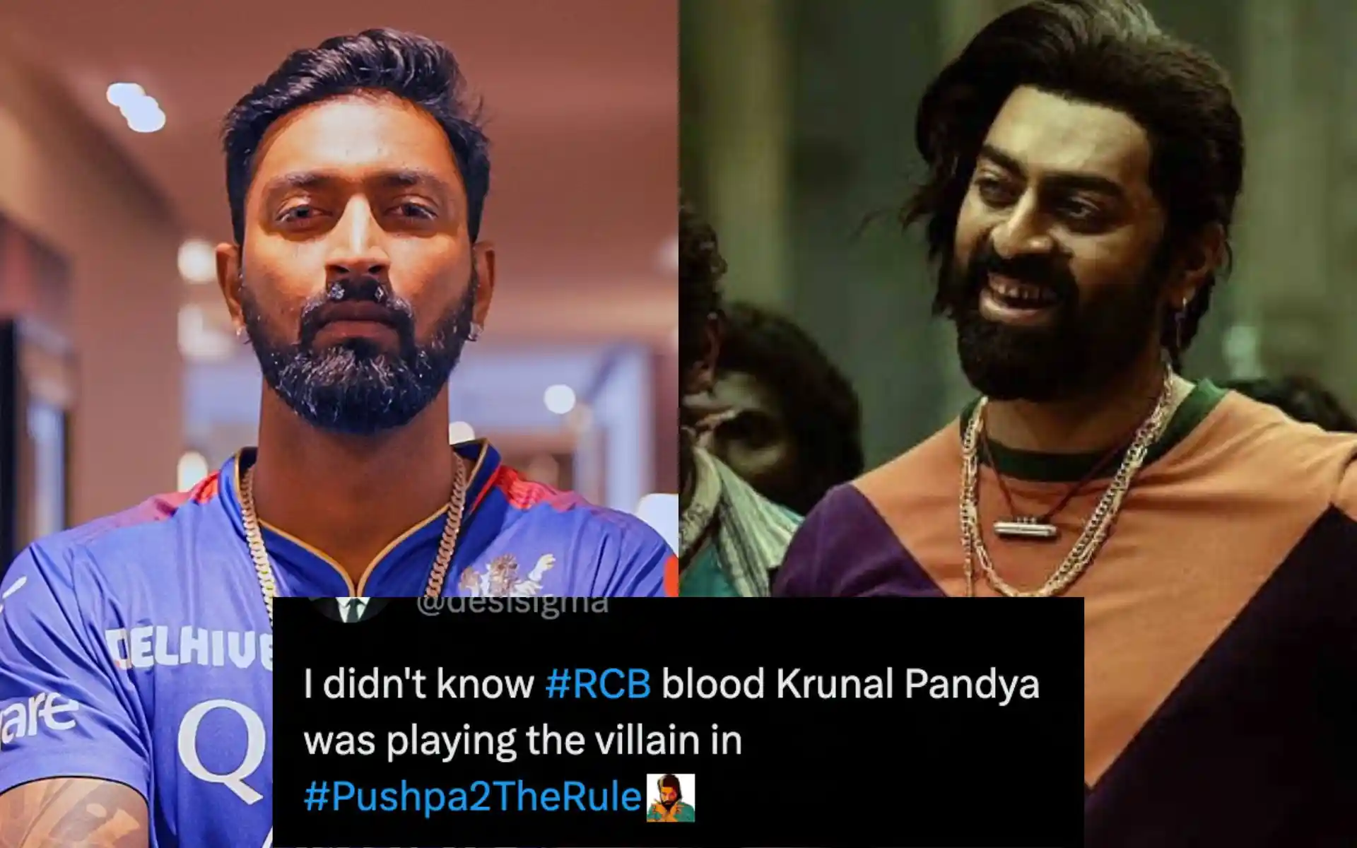 RCB Star Krunal Pandya Acted In Allu Arjun's Pushpa 2? Here’s The Truth Behind The Buzz