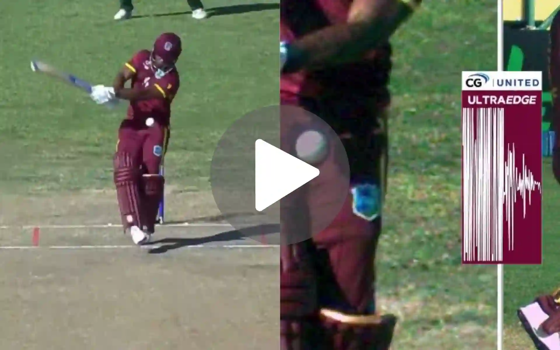 [Watch] Hit In The Box! Bangladesh's Nahid Rana Gives WI's Evin Lewis A Nasty Blow