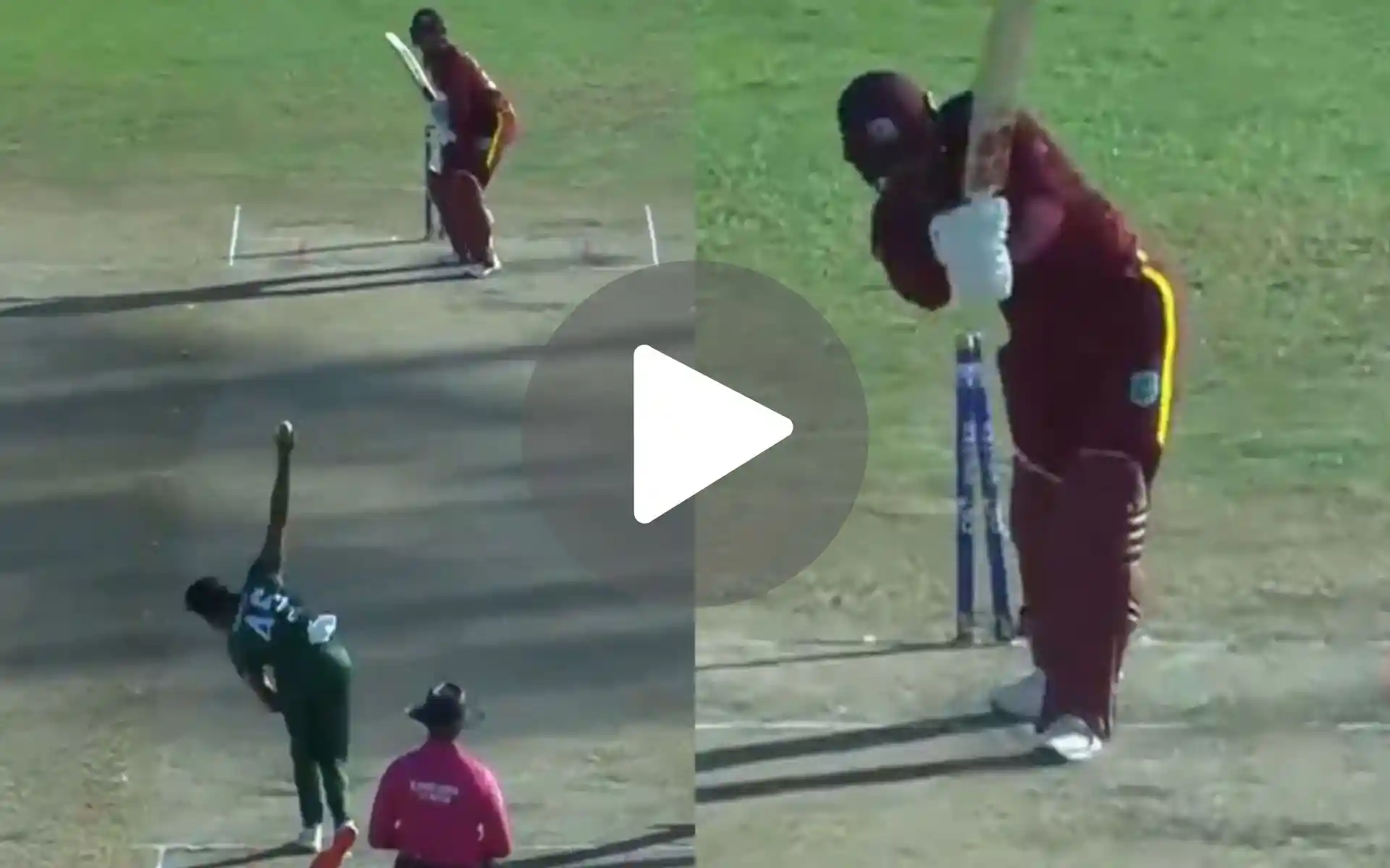 [Watch] Brutal Pace Attack! Nahid Rana's Sensational Yorker Stuns King In BAN vs WI 2nd ODI