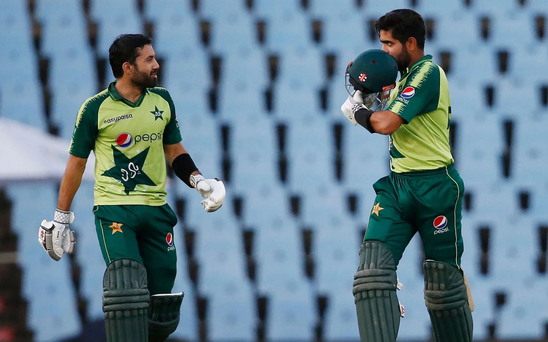 Mohammad Rizwan surpassed Babar Azam with fifth rank in ICC's T20I rankings [Source: @ICC/X.com]