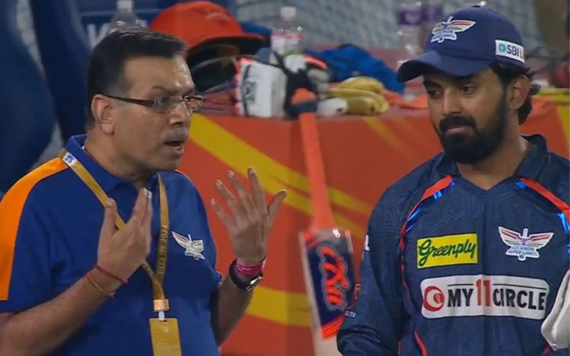 Sanjiv Goenka cleared air on his relationship with KL Rahul [Source: @Rajiv1841/X.com]