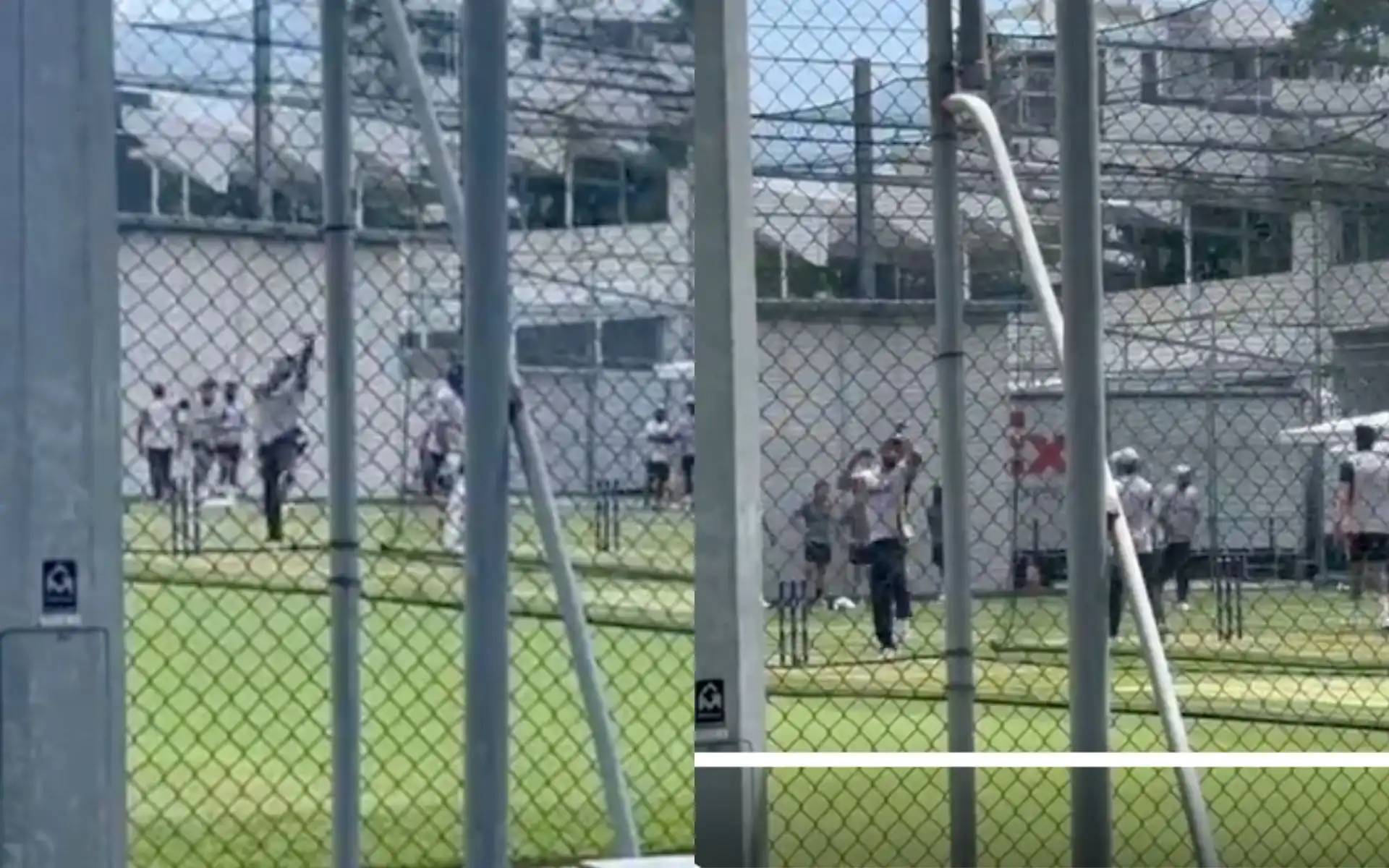 Jasprit Bumrah shows hidden talent in net session [Source: @beastieboy07/X.com]