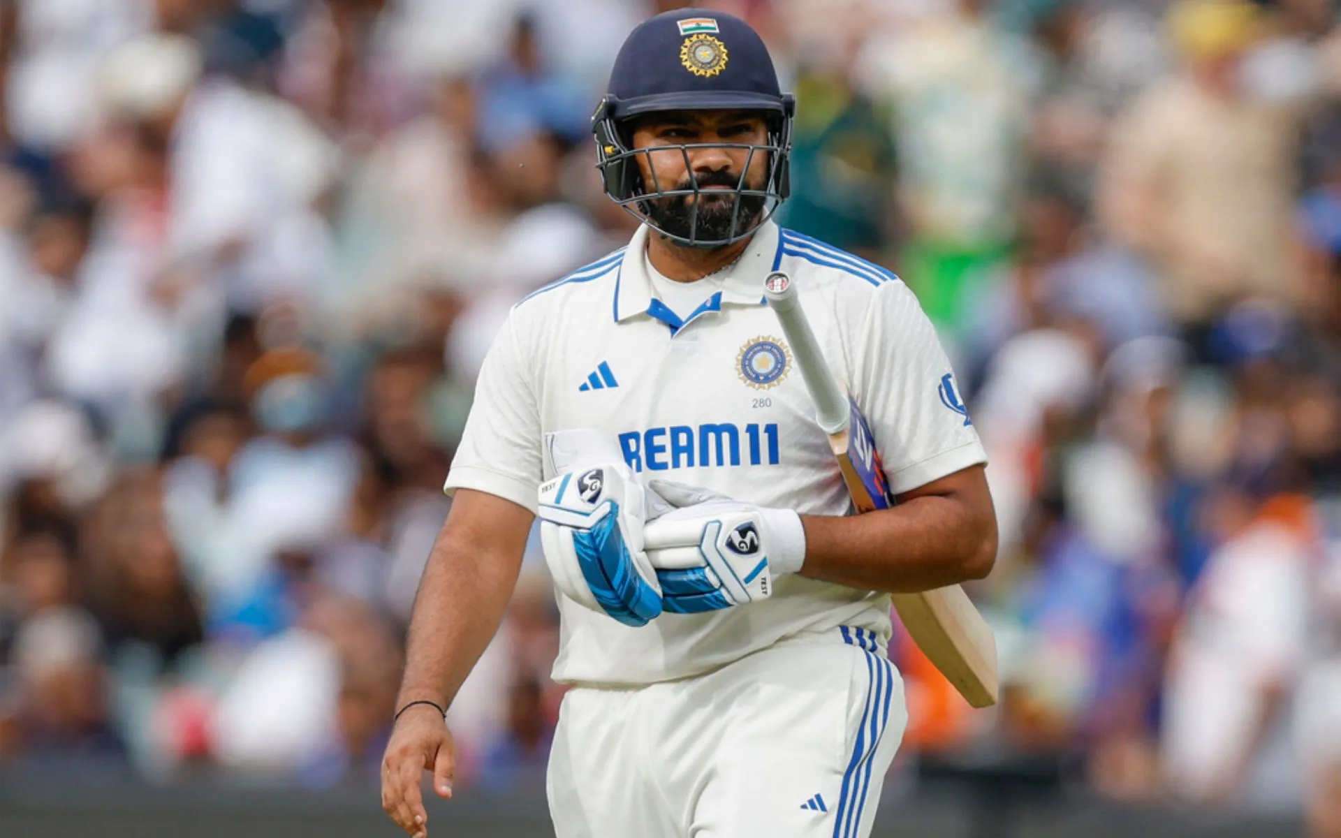 Rohit Sharma has been struggling with form [Source: AP]
