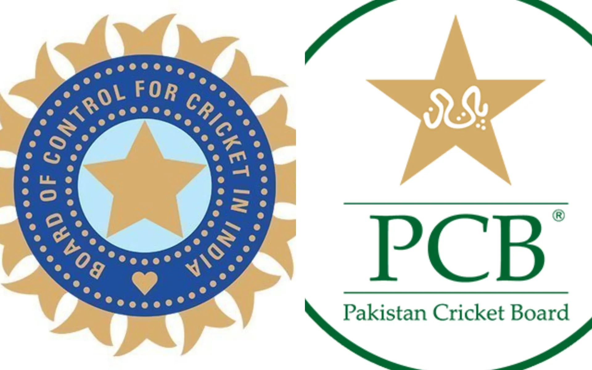 BCCI vs PCB (Source:@BCCI, X.COM and @PCB, X.COM)