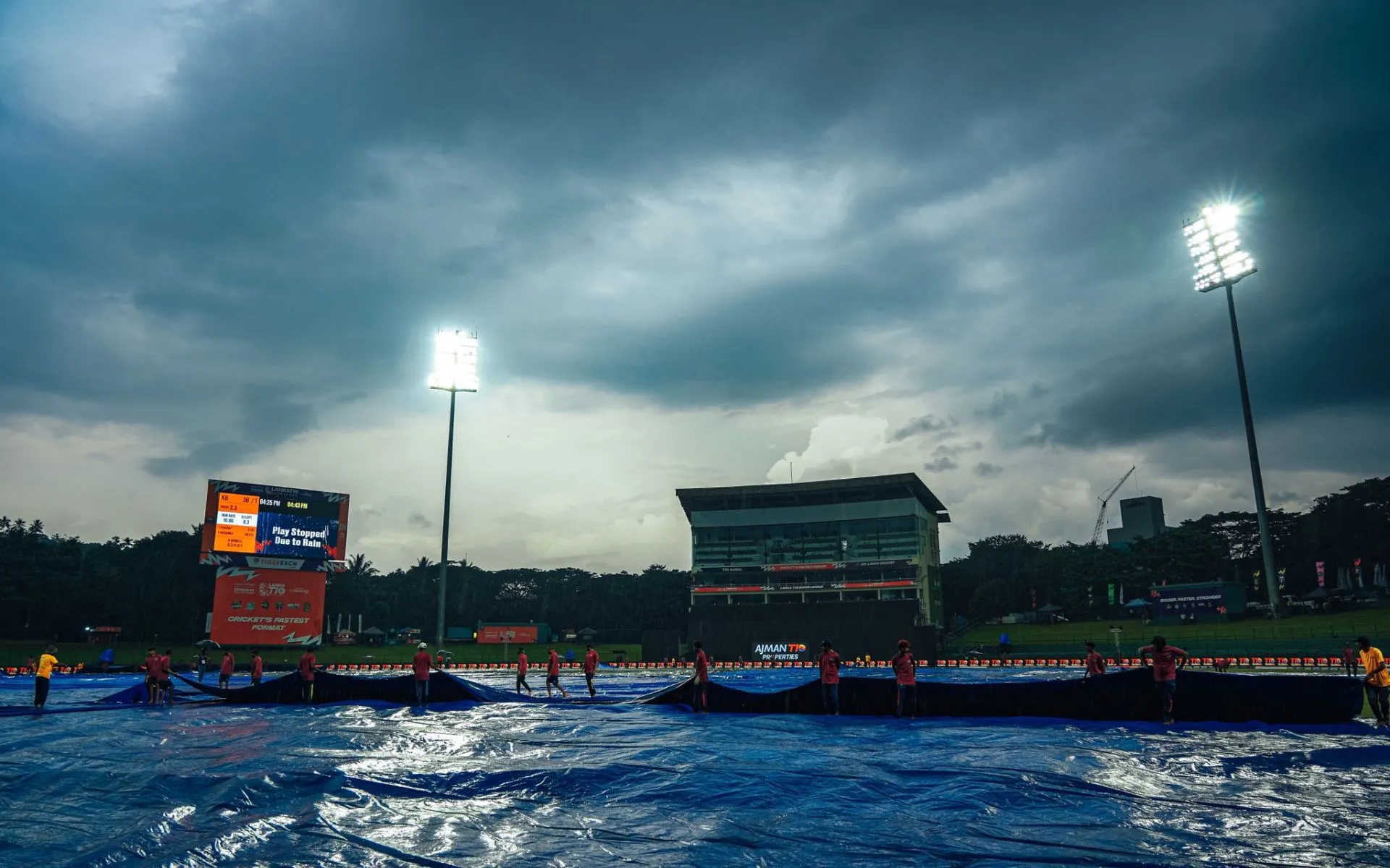 Pallekele Stadium - (Source:@LankaT10/X.com)