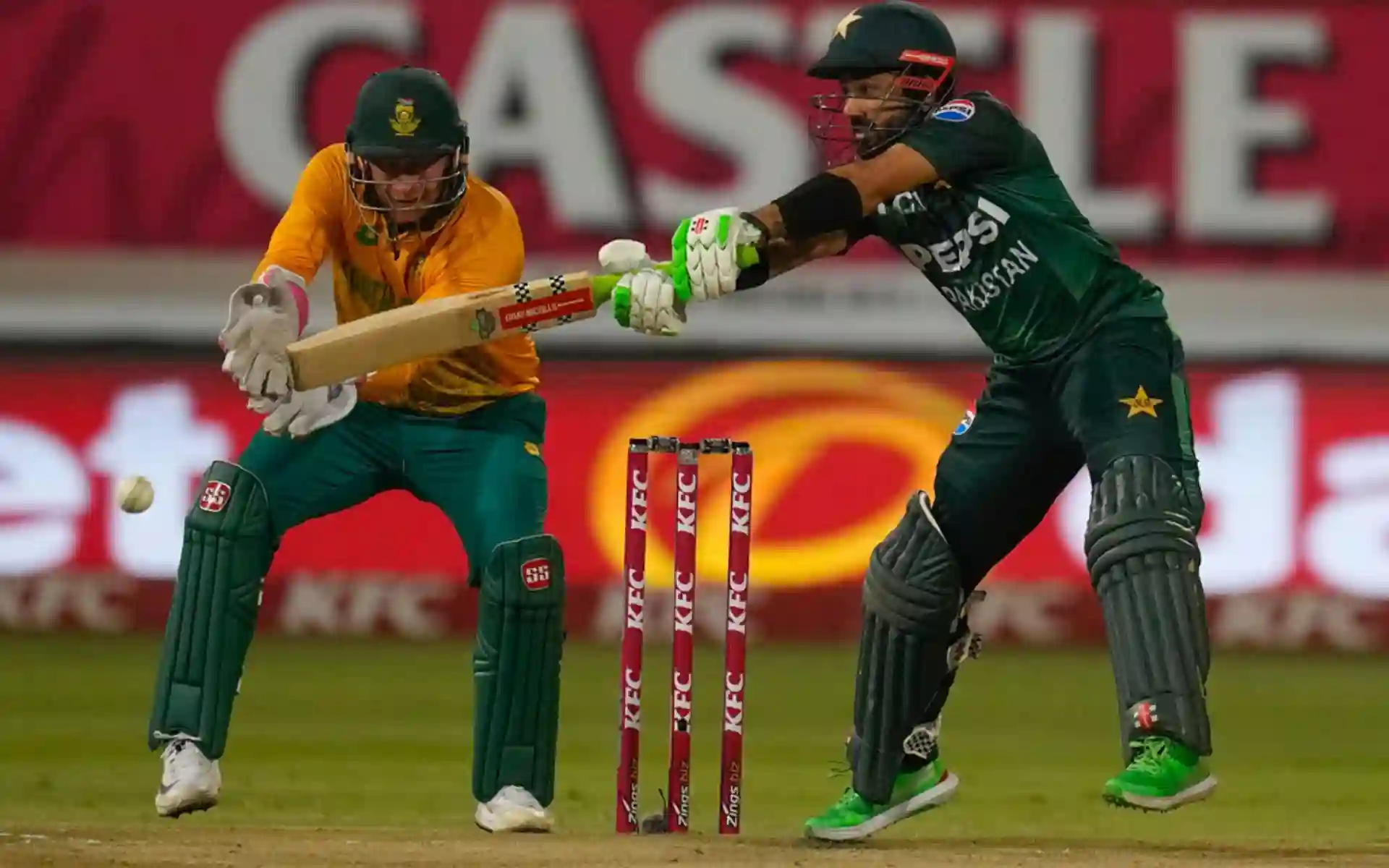 Mohammad Rizwan in action vs SA [Source: AP]