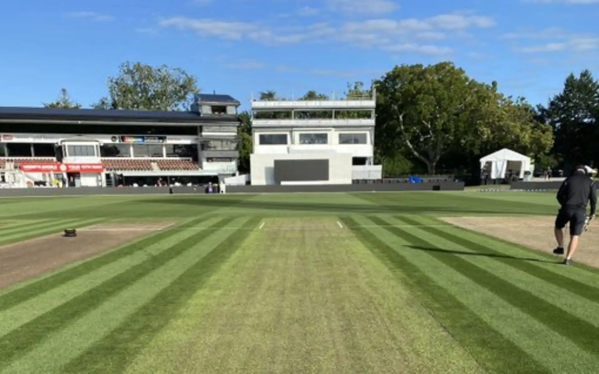Seddon Park Hamilton Pitch Report [Source: @SnakeMcHardy/x.com]