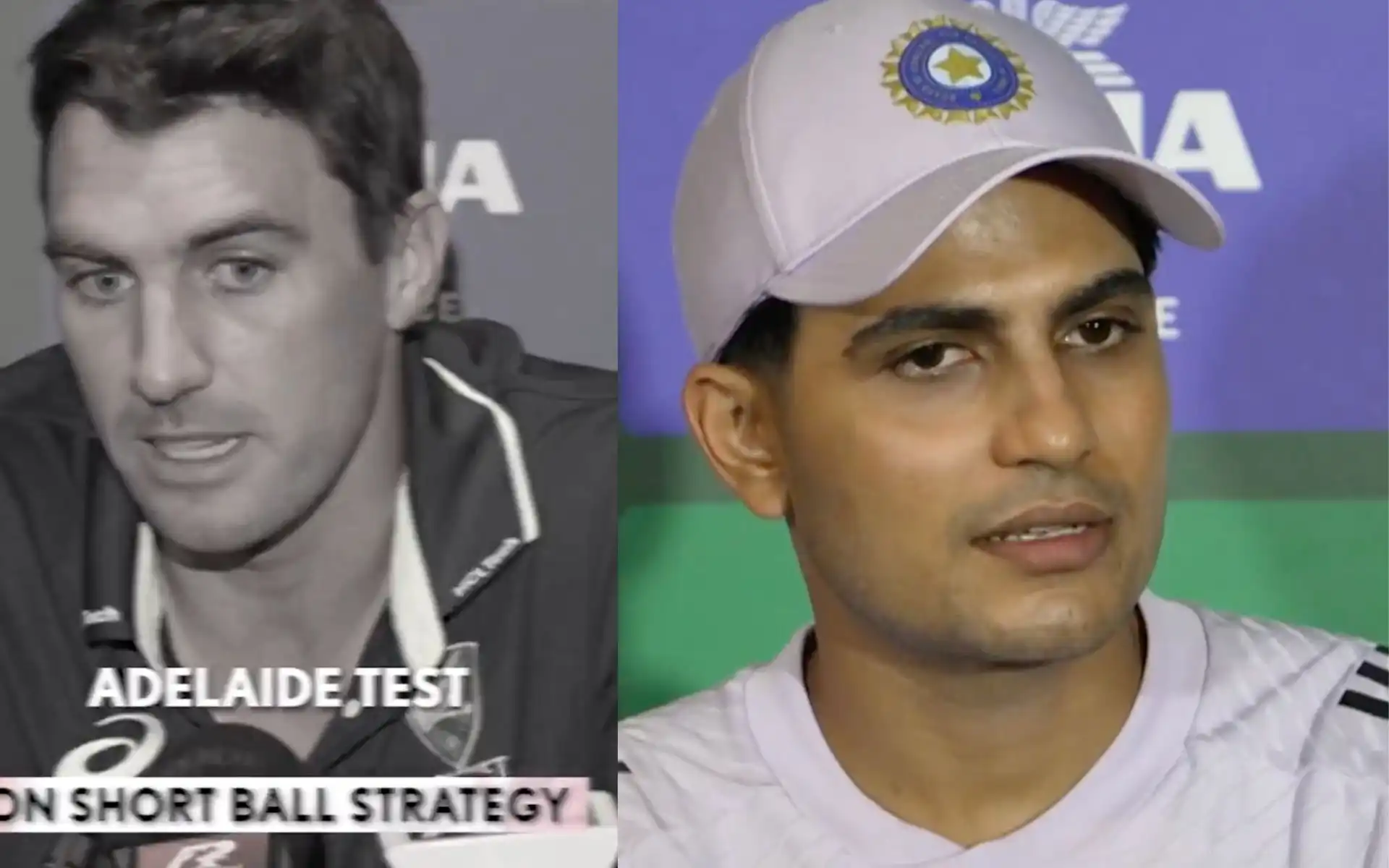 Gill lashed out at Cummins' remark (Source: @StarSportsIndia/X.com)