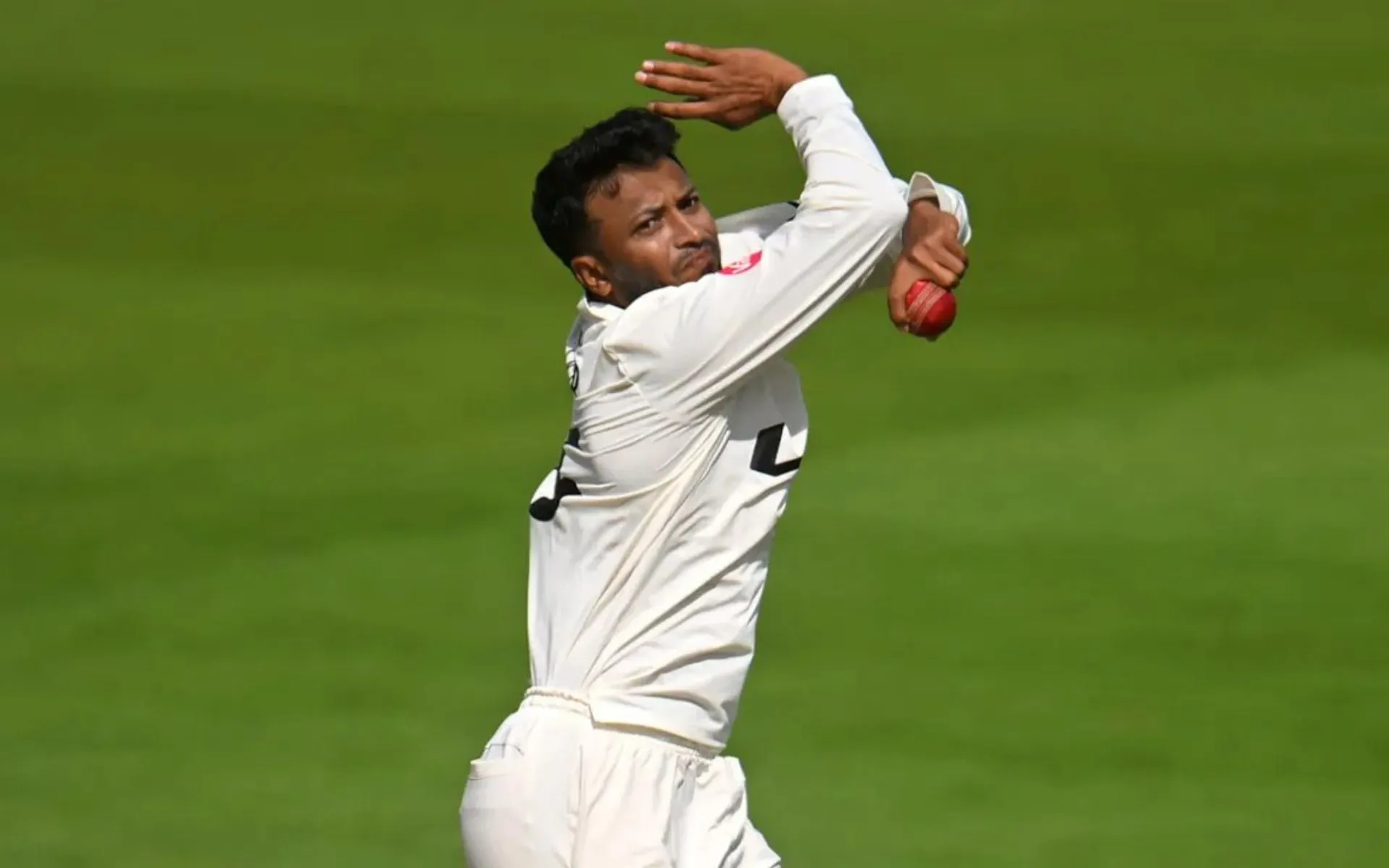 Shakib Al Hasan represented Surrey this year. [Source: @MominulCric/X]