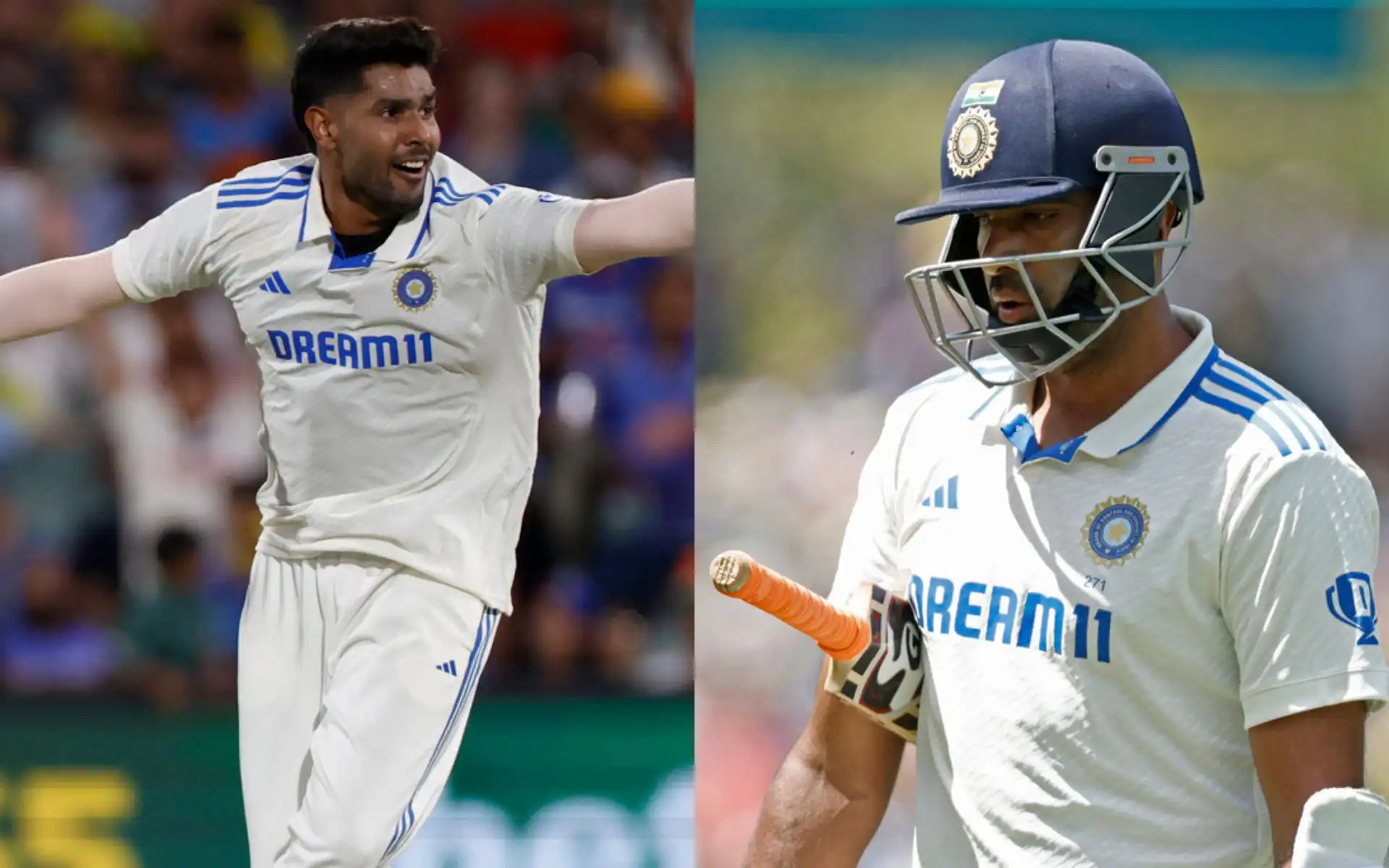 Harshit and Ashwin have been dropped for 3rd Test [Source: AP]