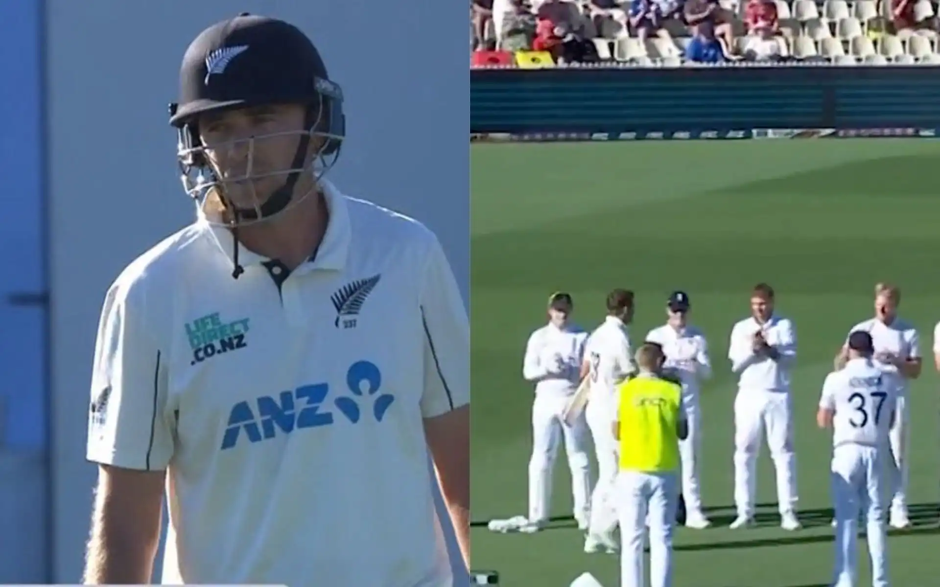 Tim Southee receives a special honour from Ben Stokes and Co (Source: @SonySportsNetwk/X.com)