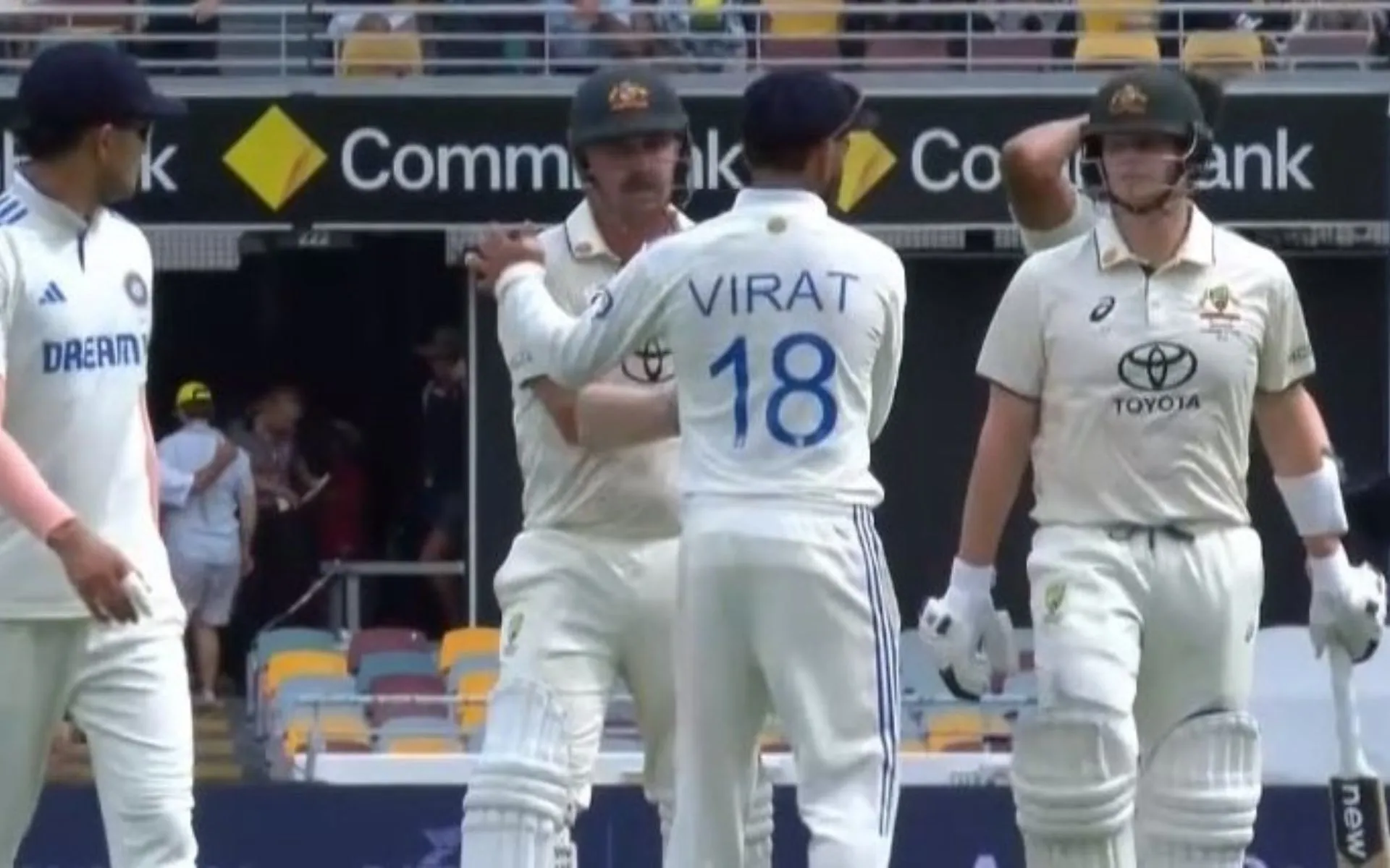 Travis Head and Virat kohli - (Source:@ScreenGrab/X.com)
