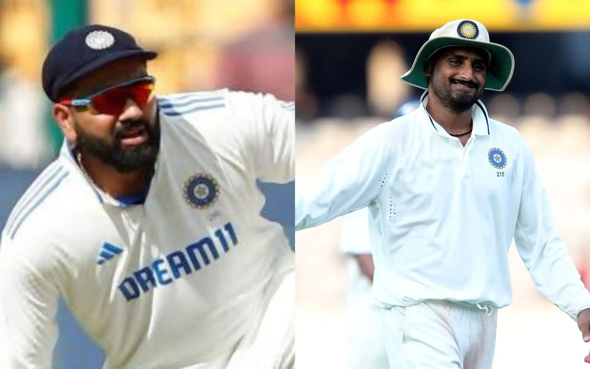 Harbhajan Singh on Rohit Sharma's Captaincy (Source: @Vipintiwary952/x.com, @BCCI/x.com)