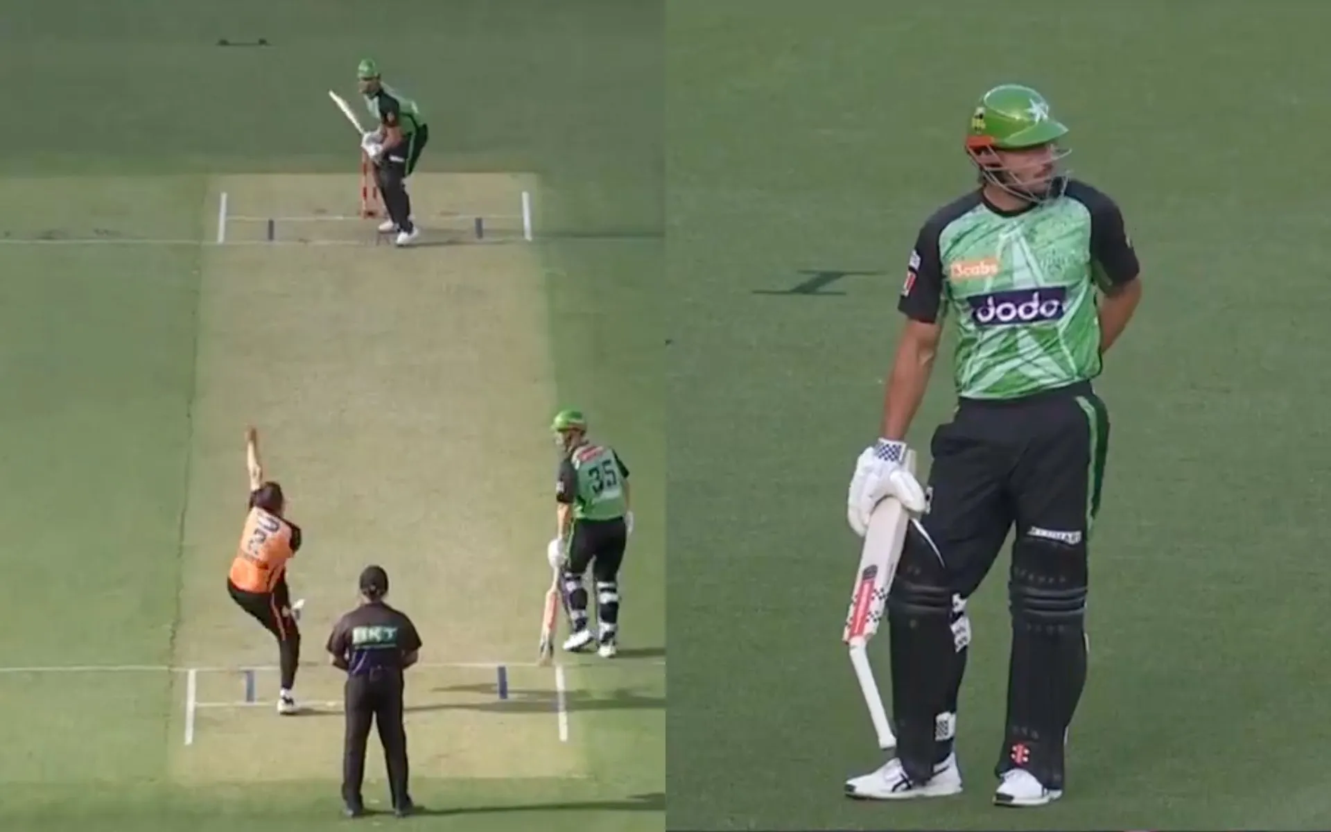 Marcus Stoinis Bat- (Source:@ScreenGrab)