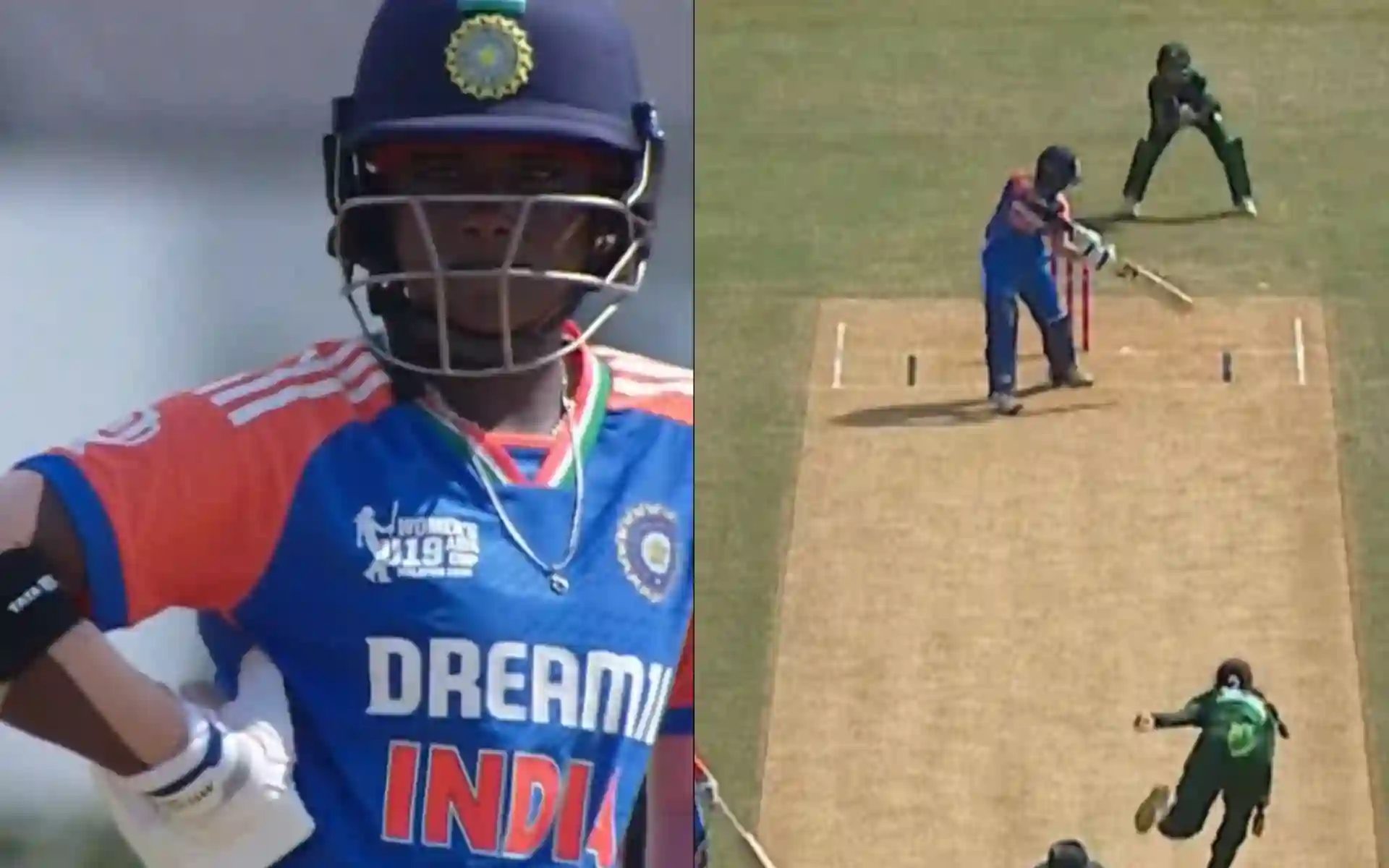 G Kamalini smashed a furious knock to floor Pakistan Women in U19 Asia Cup [Source: @SonySportsNetWk/X.com]